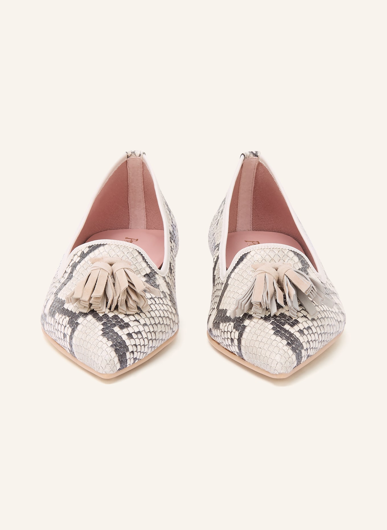 Pretty Ballerinas Ballerinas ANGELIS: BEIGE / SCHWARZ