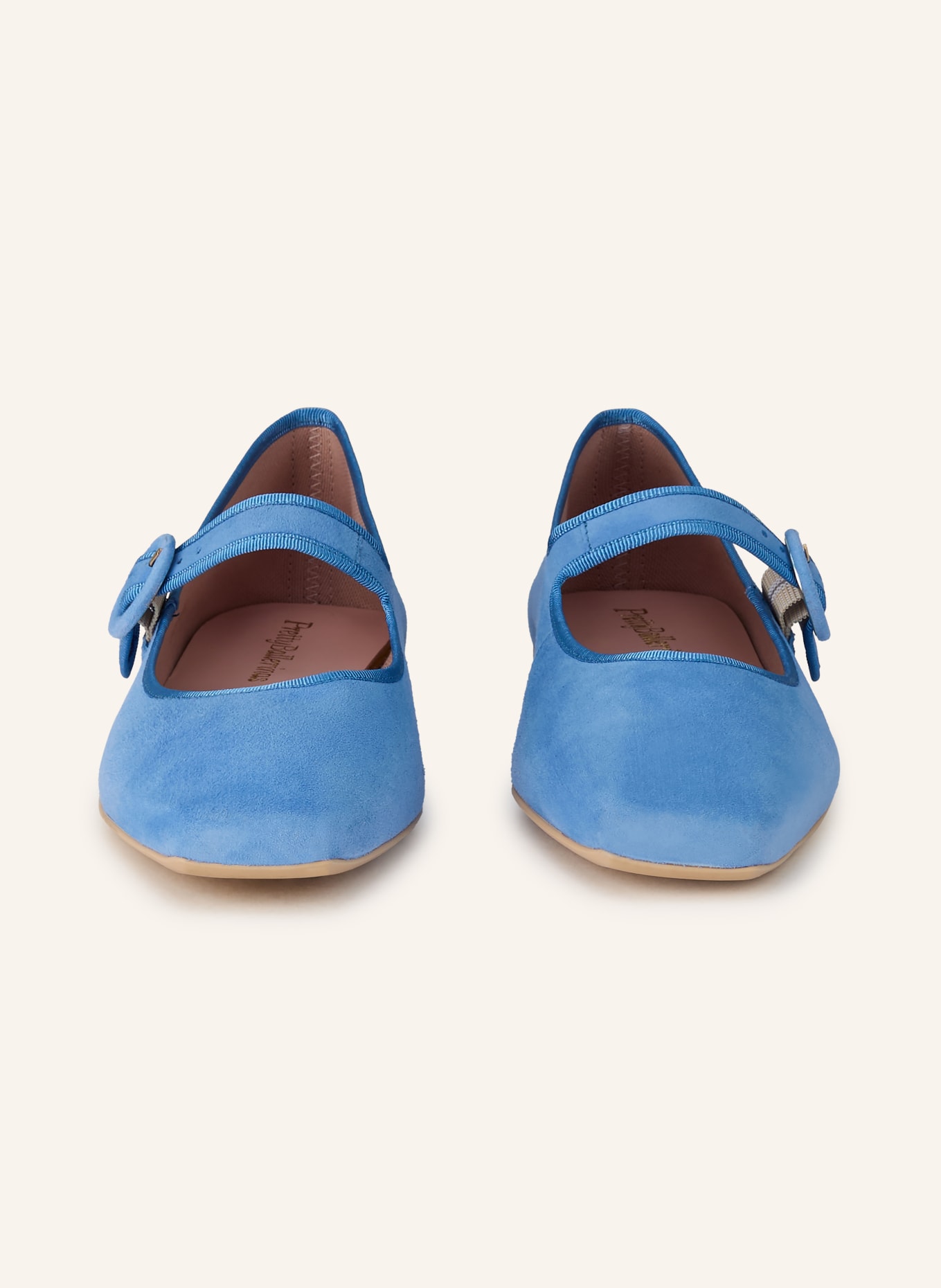 Pretty Ballerinas Baleriny Mary Jane ANGELIS: JASNONIEBIESKI