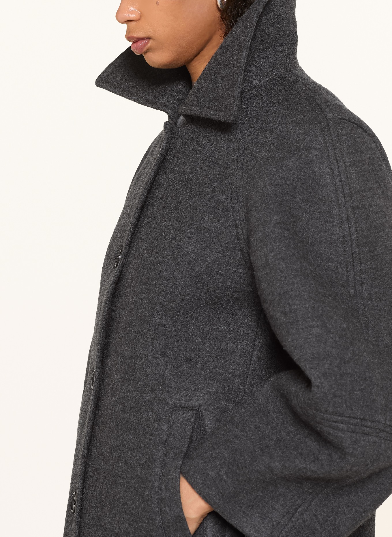 COS Wollmantel: DUNKELGRAU