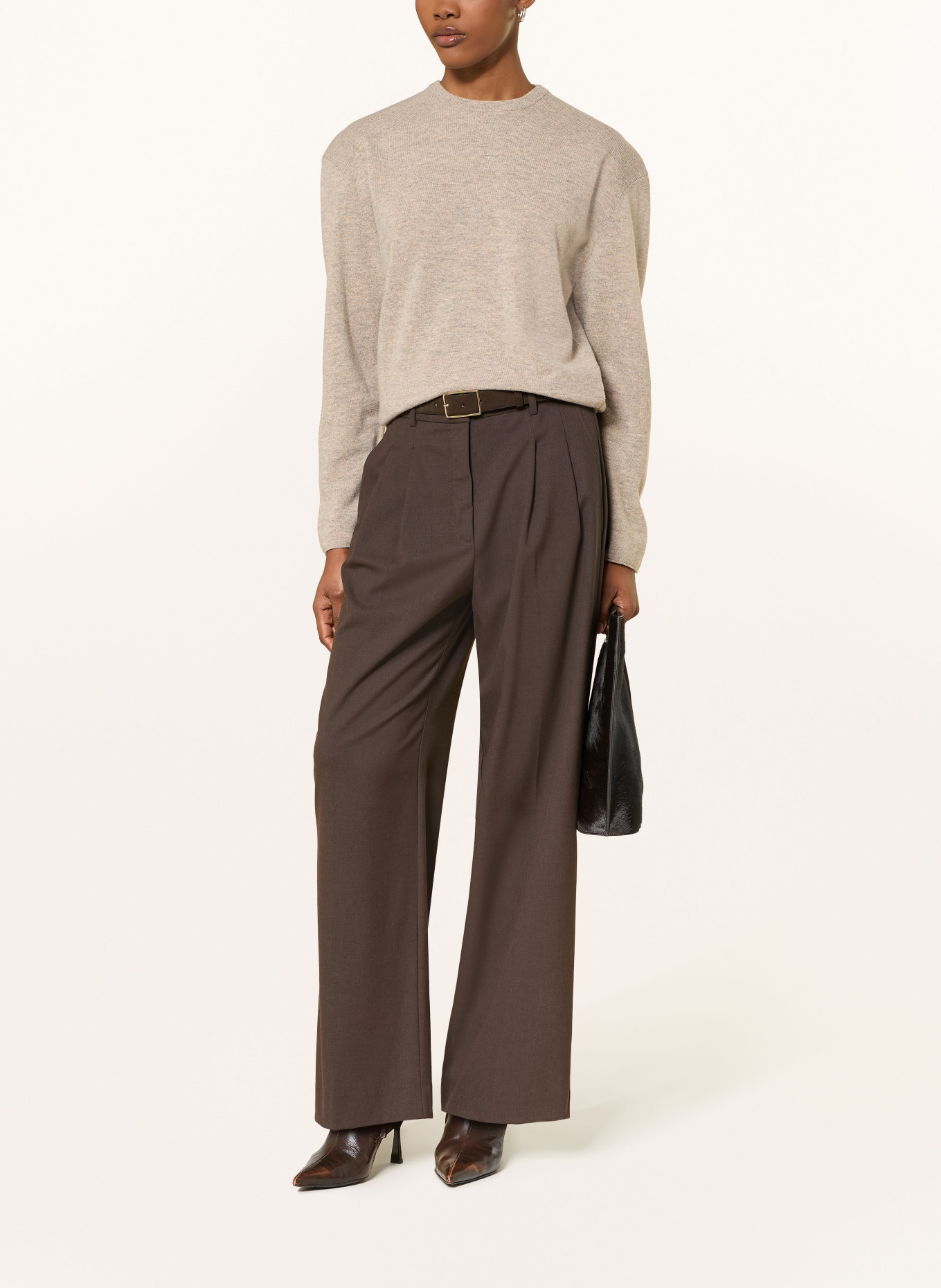 COS Pullover: HELLBRAUN