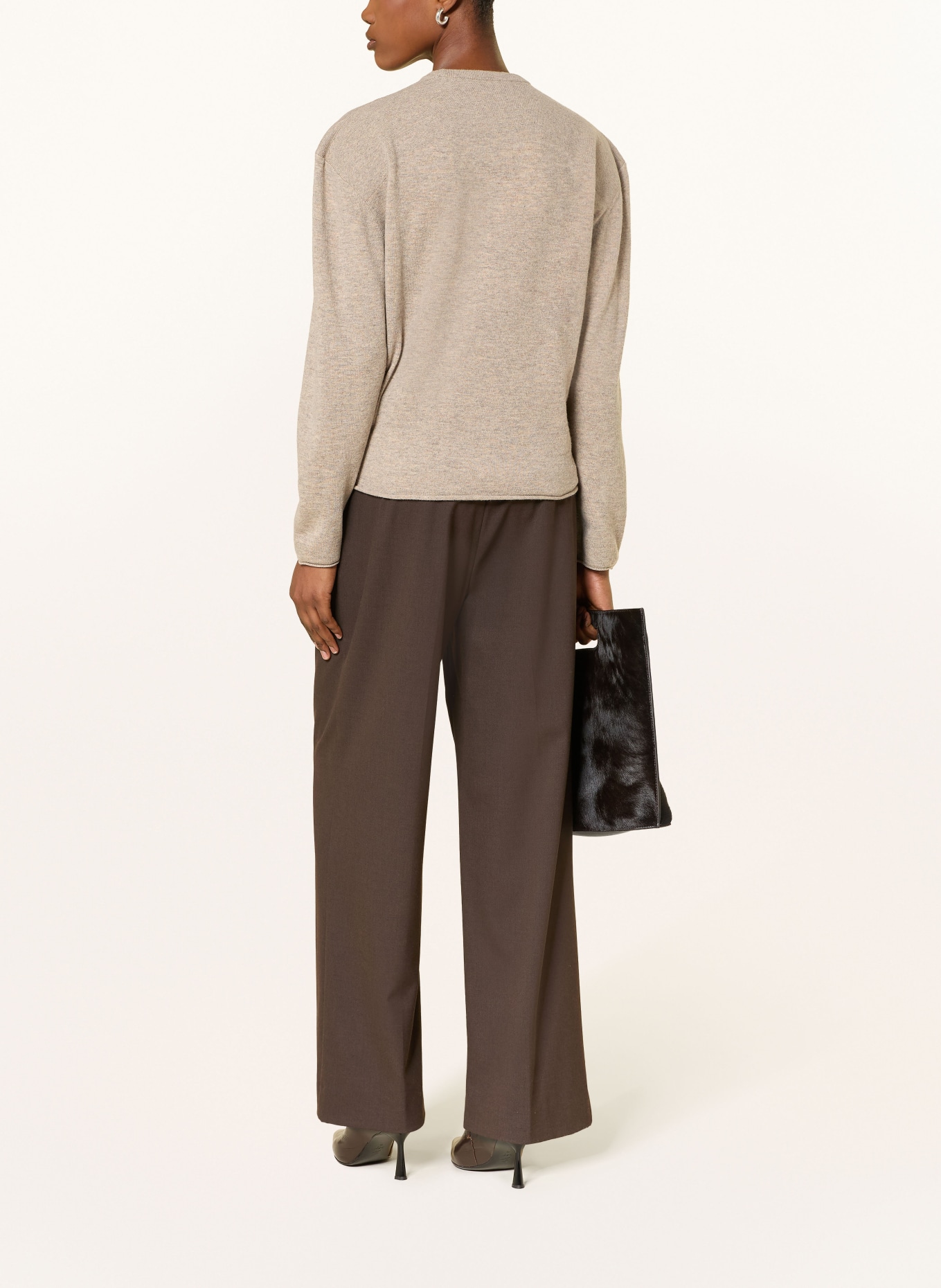 COS Pullover: HELLBRAUN