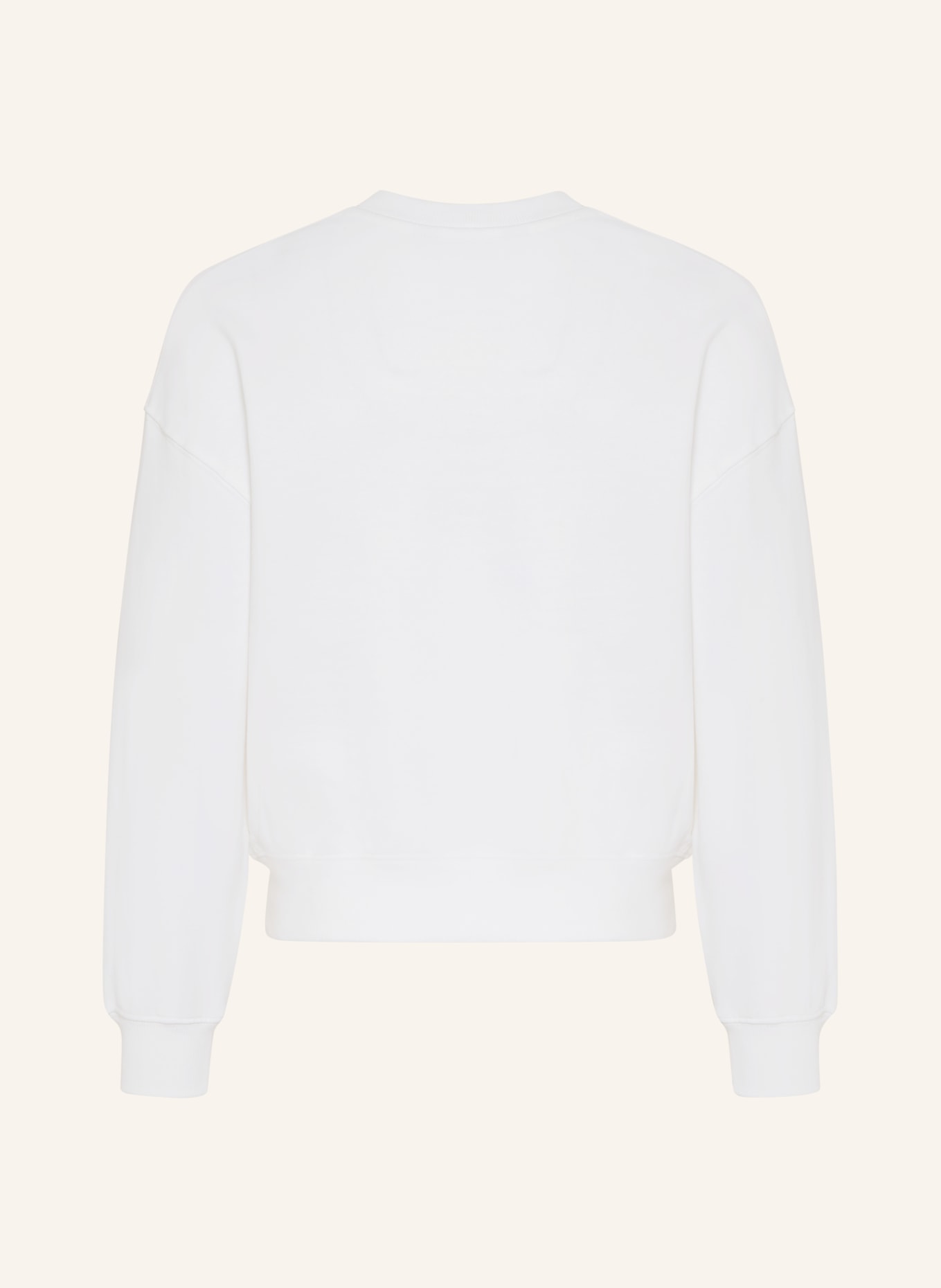 POLO RALPH LAUREN Sweatshirt: ECRU / HELLBLAU