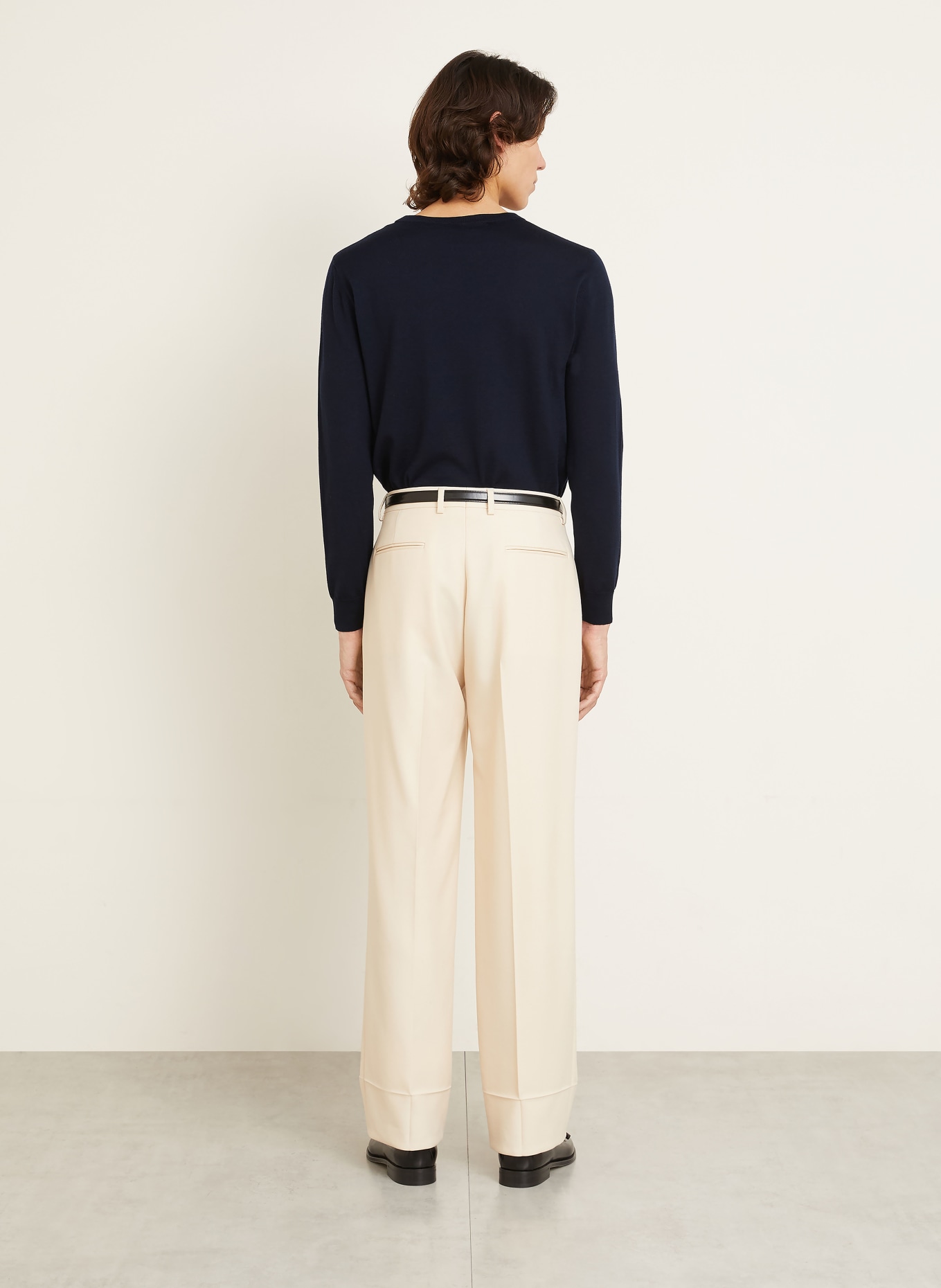 VALENTINO svetr: TMAVĚ MODRÁ