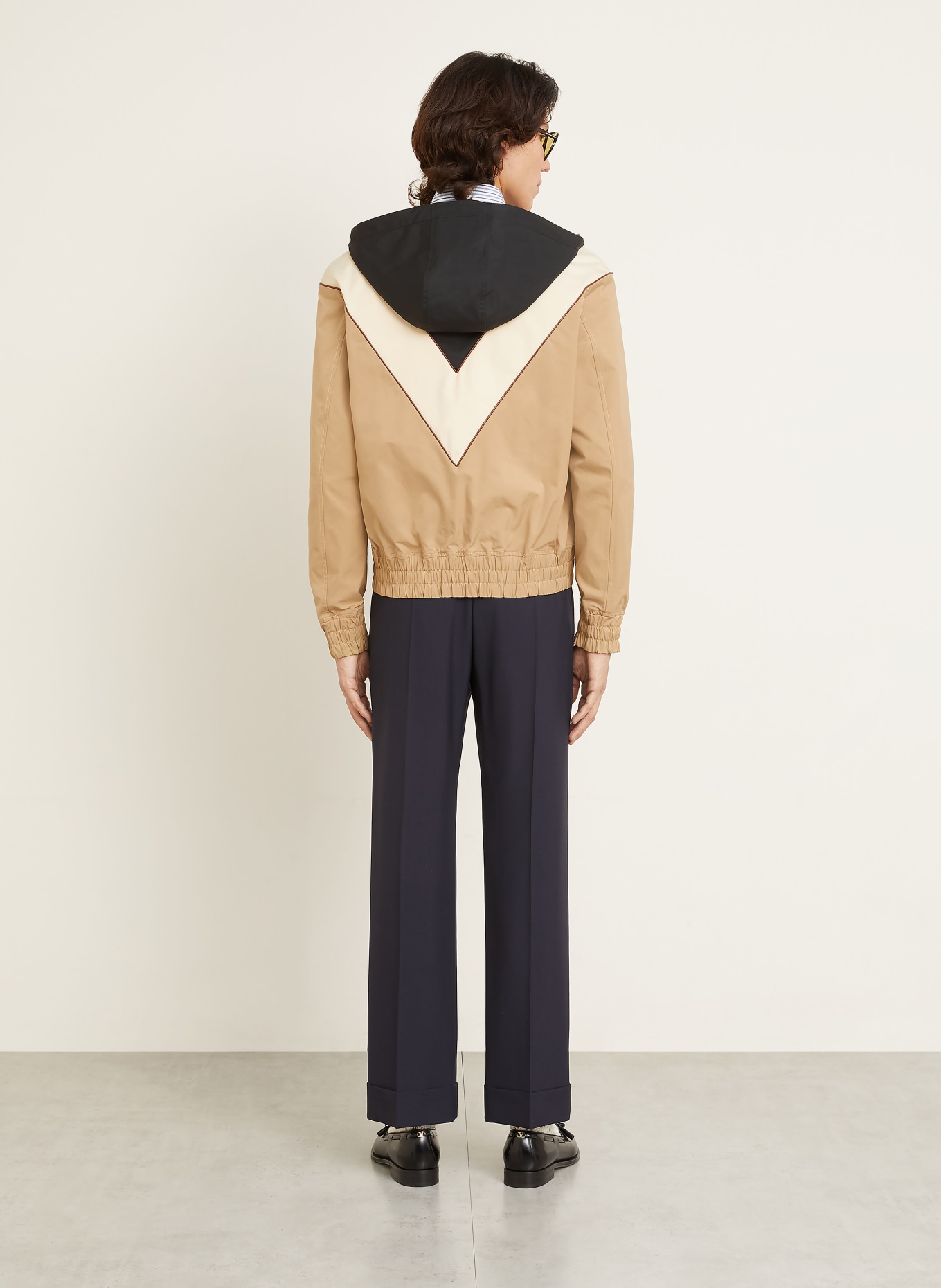 VALENTINO Blouson: CAMEL / BEIGE / SCHWARZ