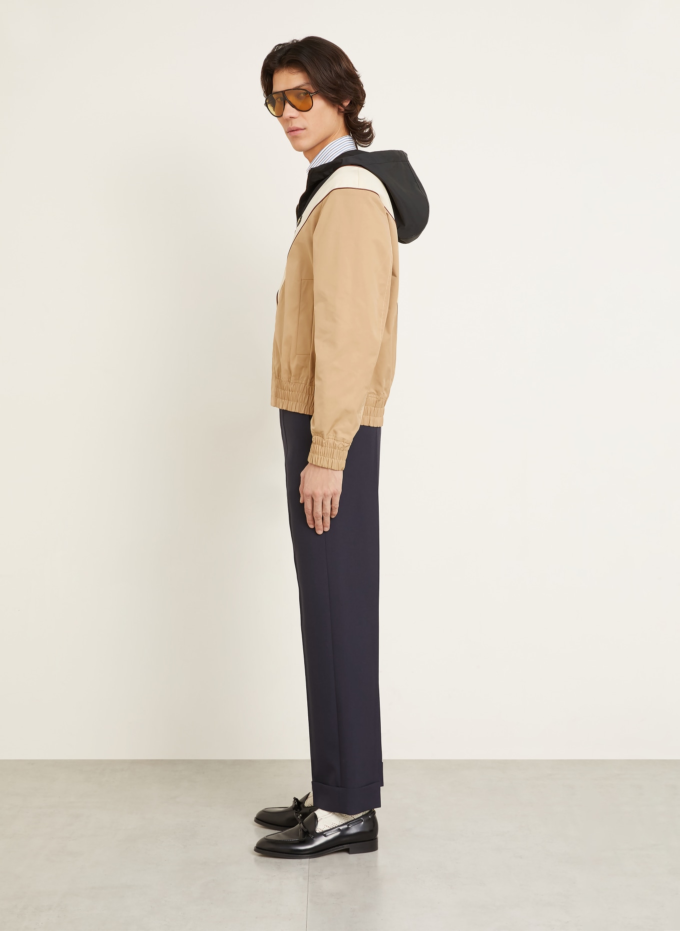 VALENTINO Blouson: CAMEL / BEIGE / SCHWARZ