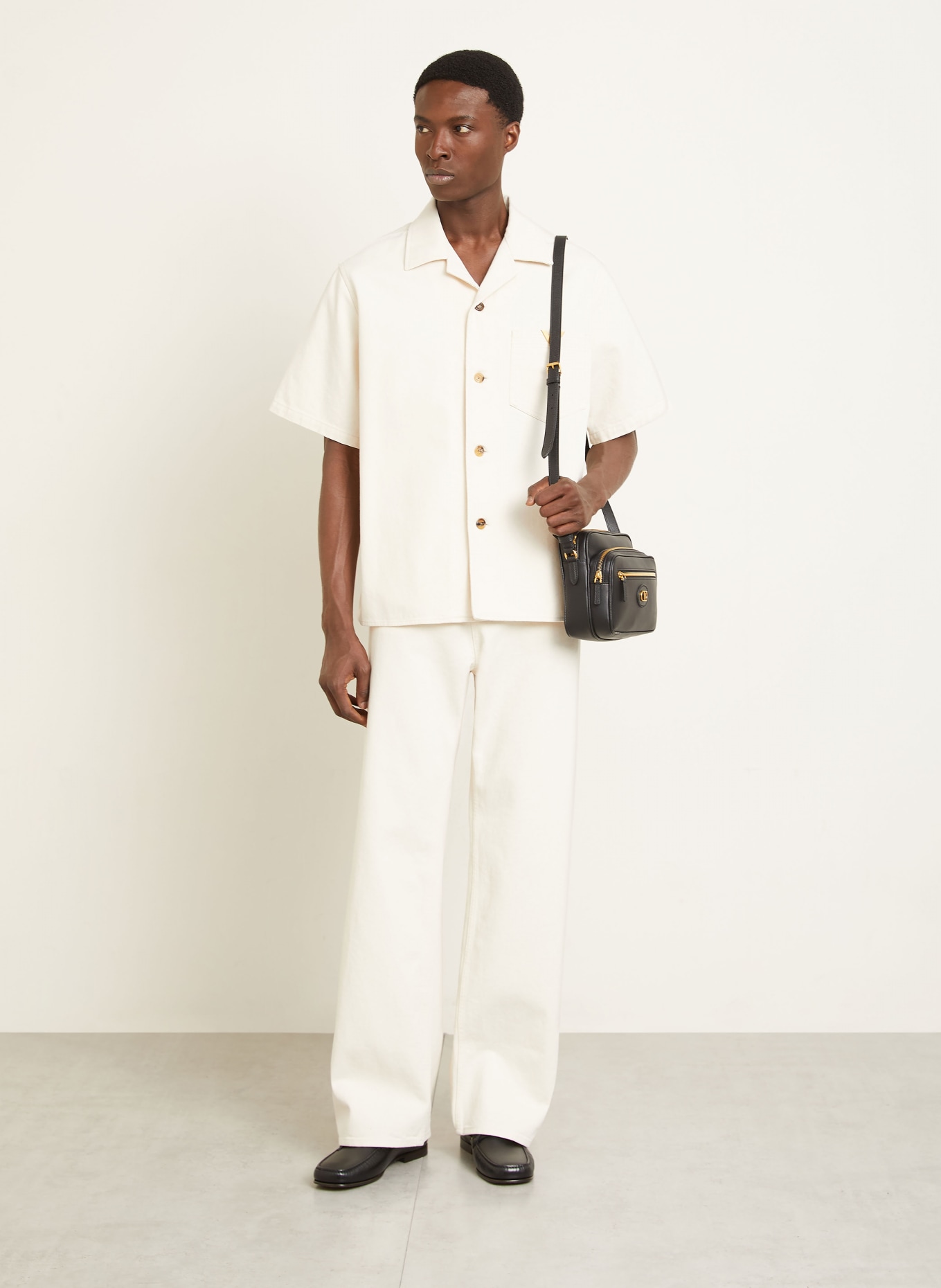 VALENTINO Resorthemd Comfort Fit: CREME