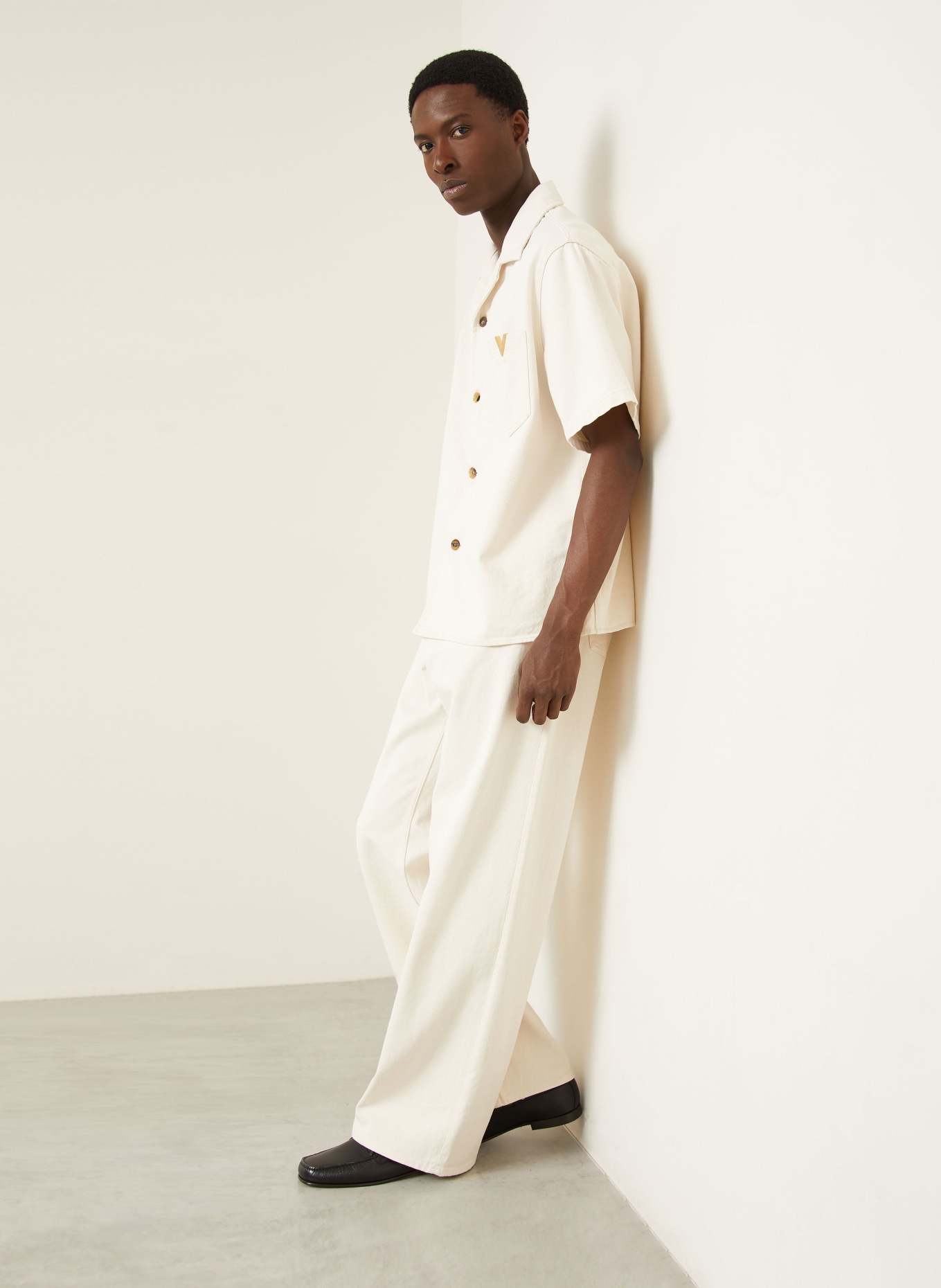 VALENTINO Jeans Regular Fit: CREME