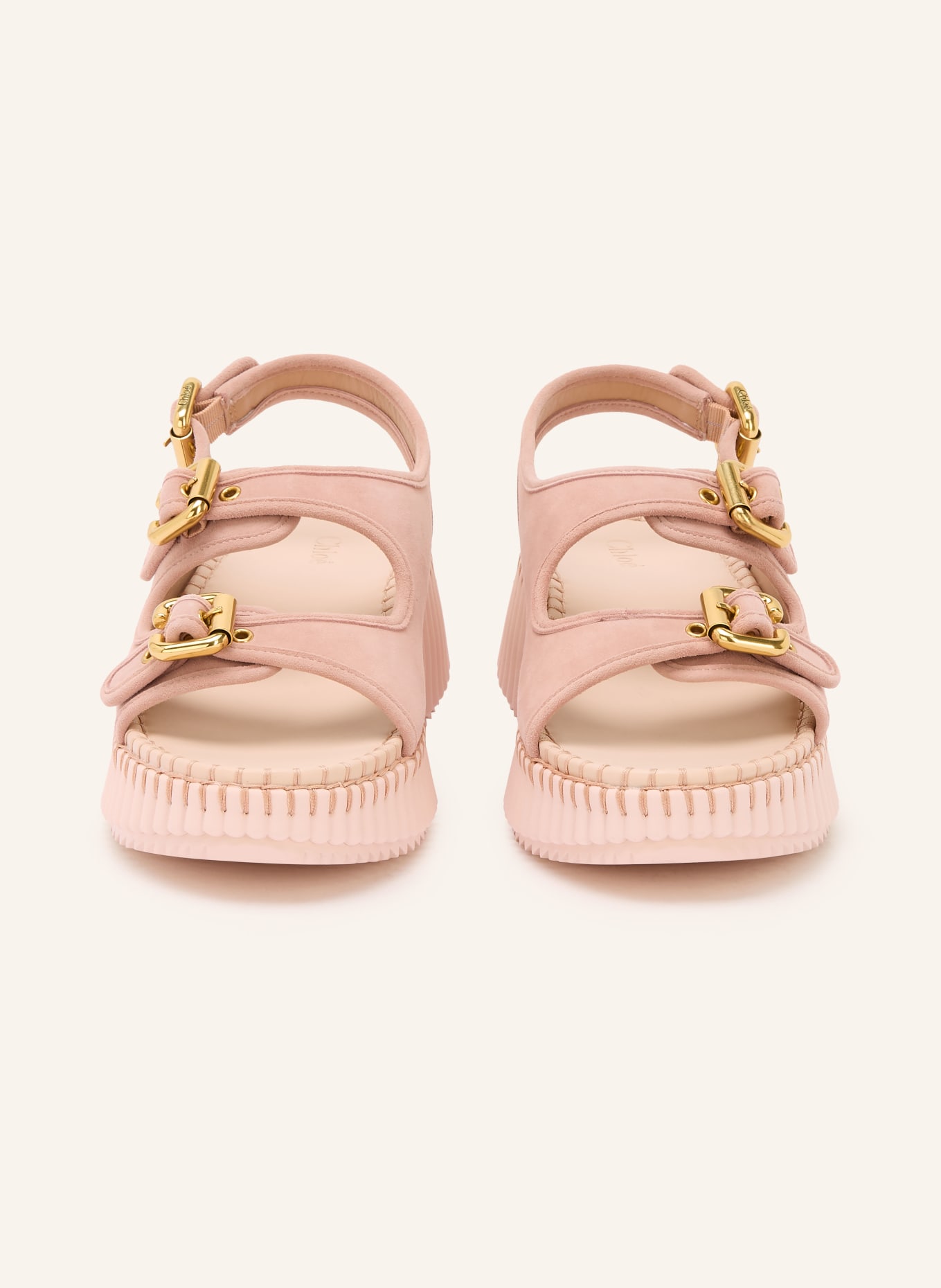 Chloé Sandalen NAMA: 6I5 Maple Pink