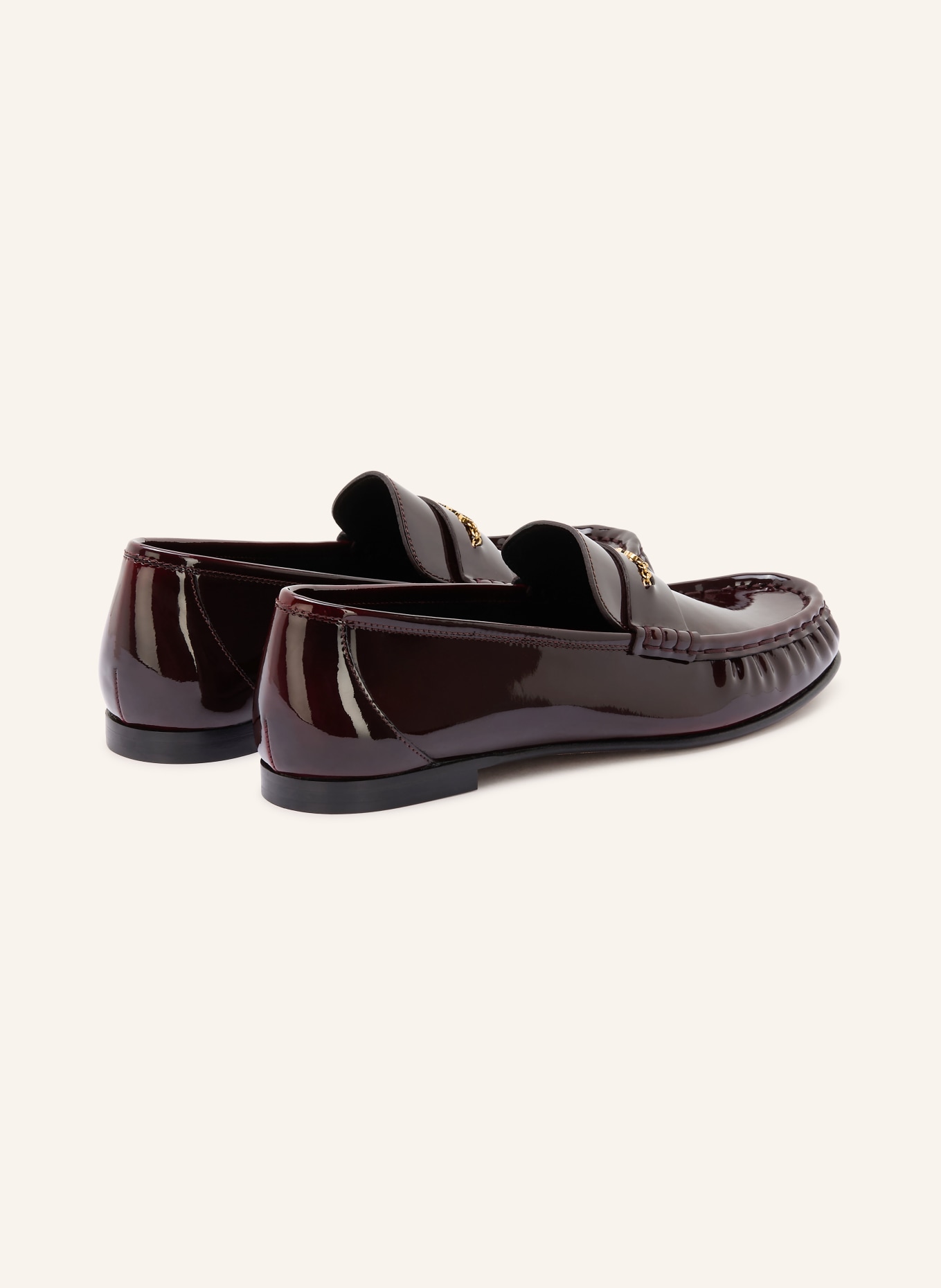 Chloé penny loafer: 56D BURNT PURPLE