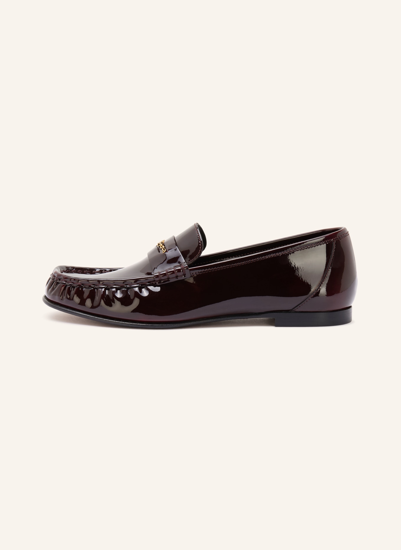 Chloé penny loafer: 56D BURNT PURPLE