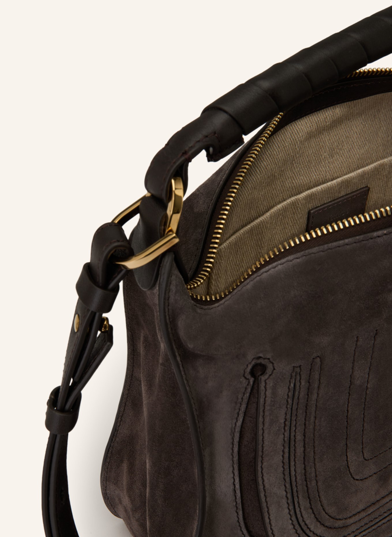 Chloé Handtasche MARCIE: KOHL BROWN