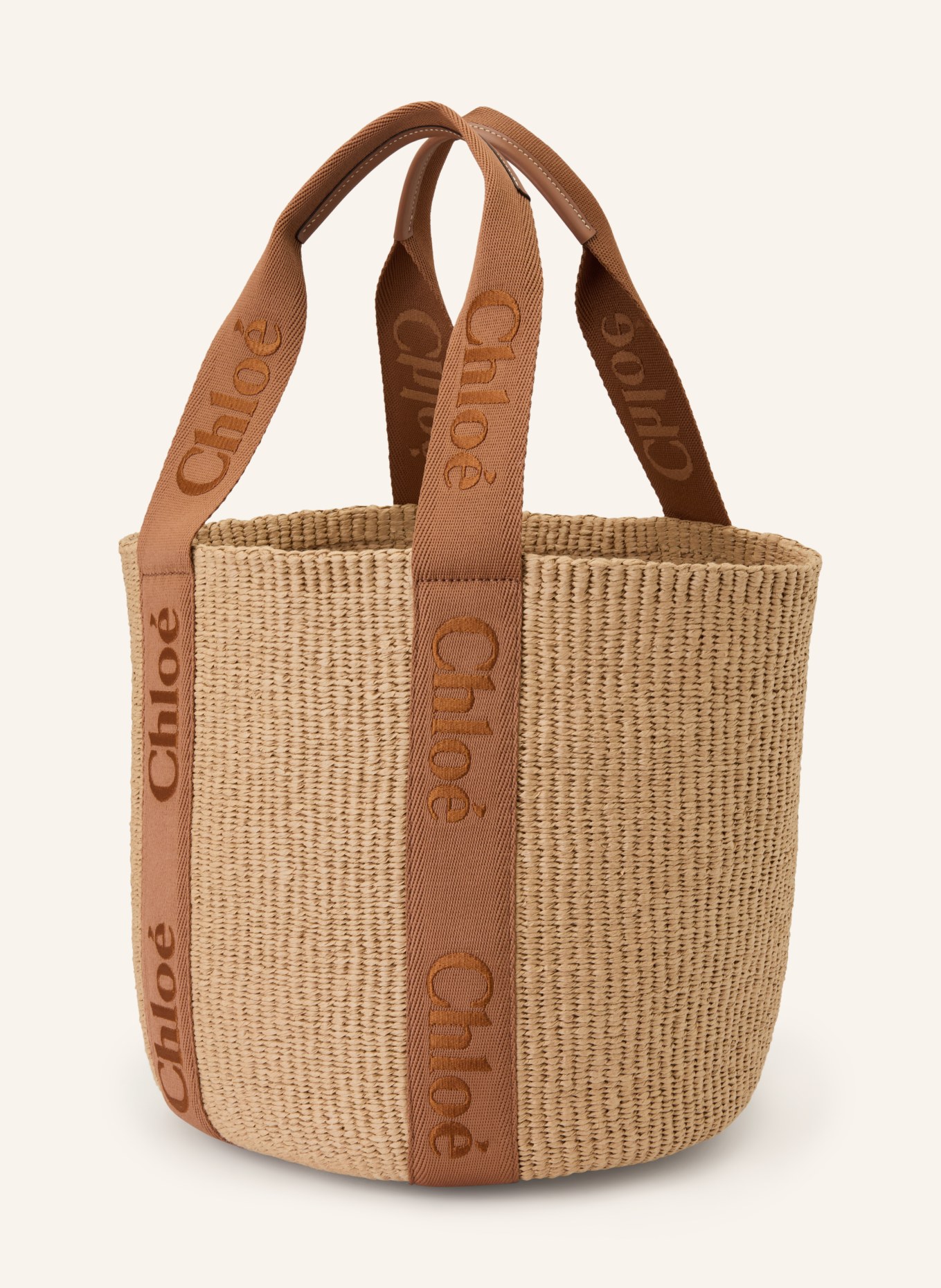 Chloé Shopper WOODY: Dusty Tan
