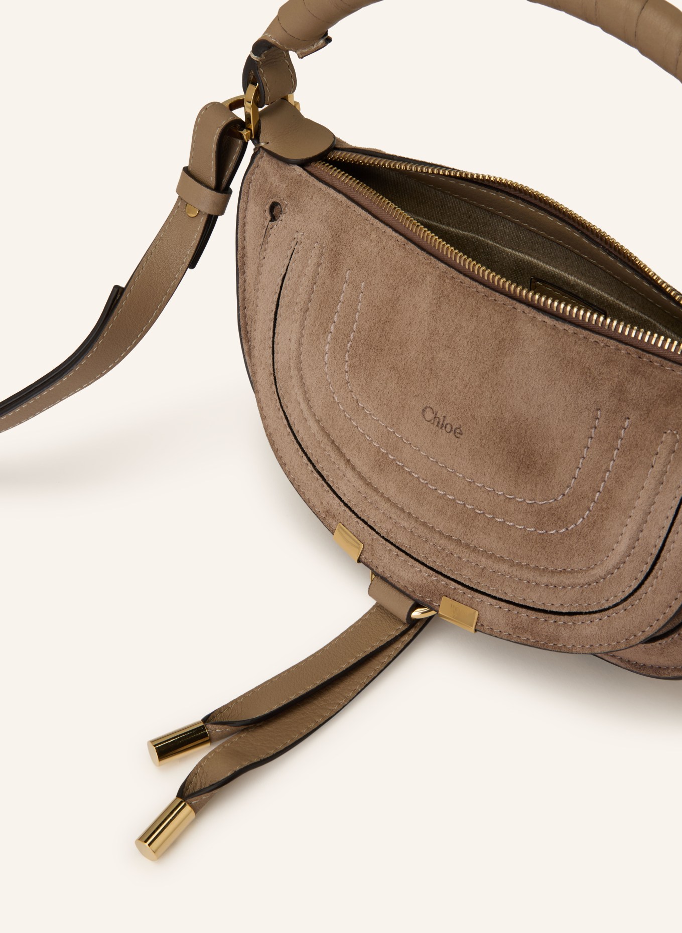 Chloé Handtasche MARCIE MINI: BOYISH BROWN