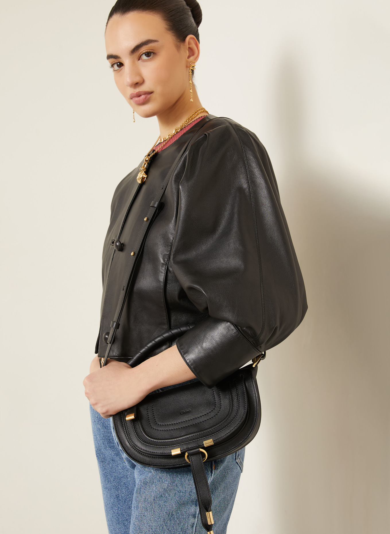 Chloé Handtas MARCIE MINI: BLACK