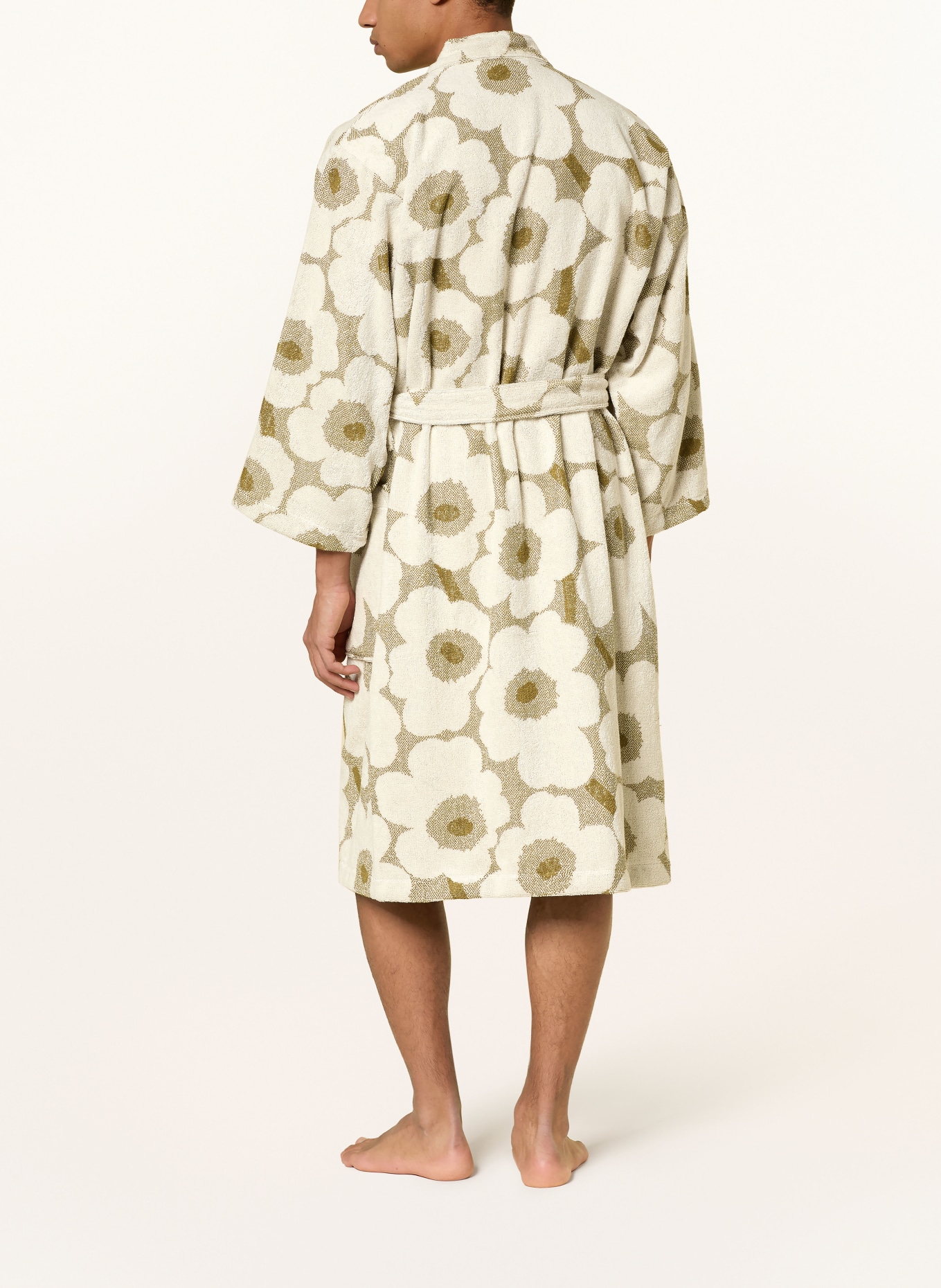 marimekko Unisex-Kimono: CREME / KHAKI