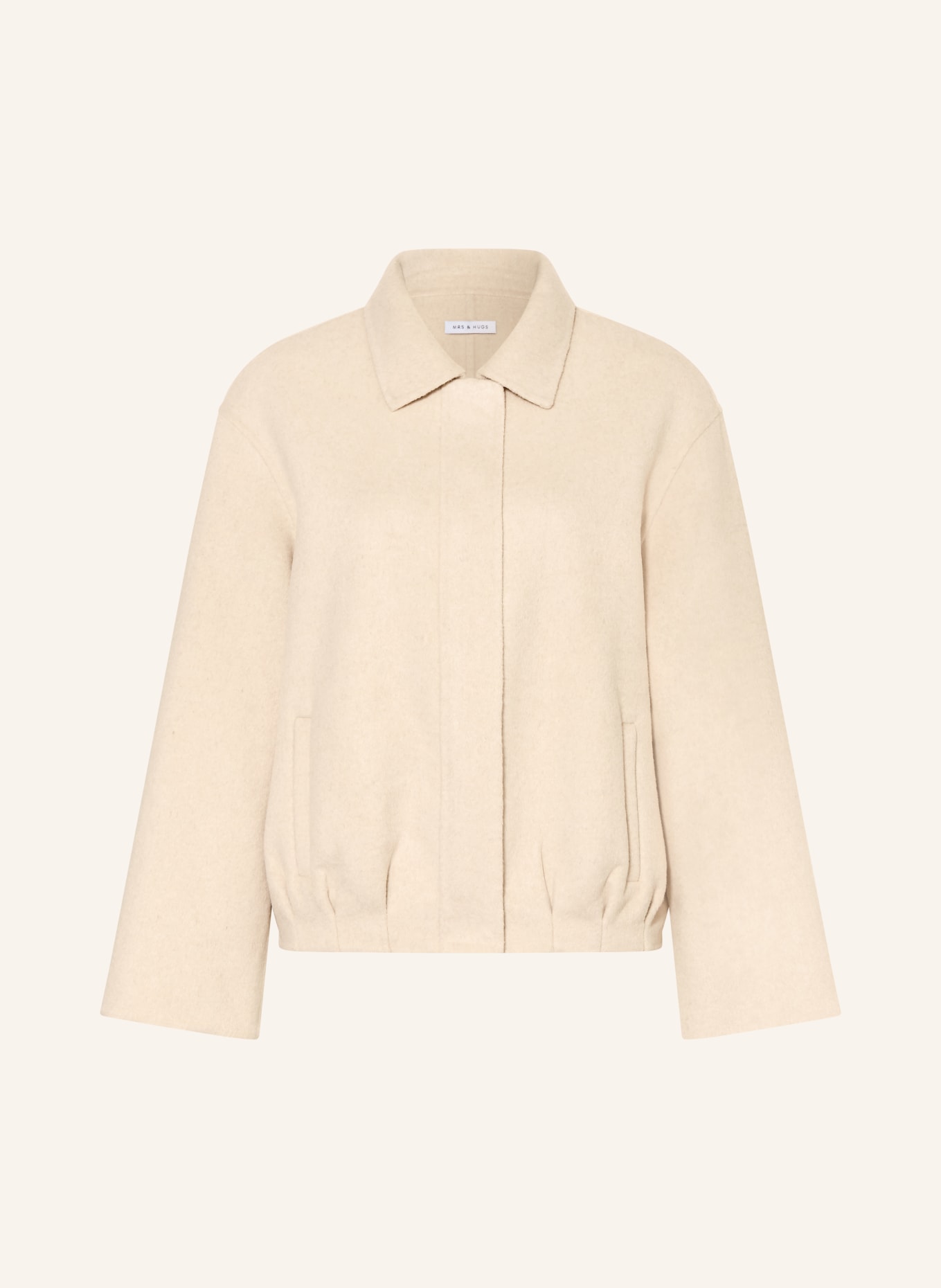 MRS & HUGS Jacke: BEIGE