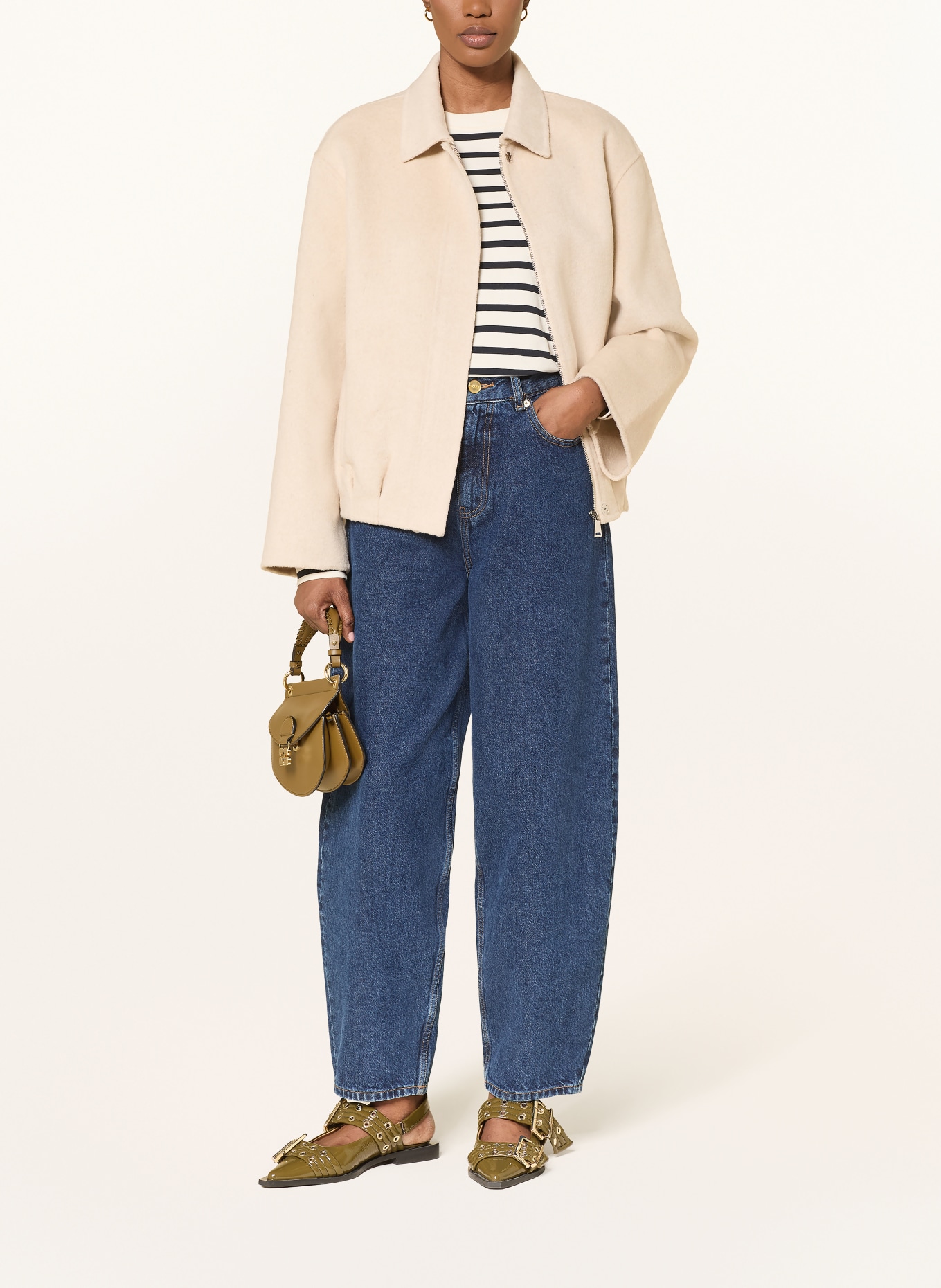 MRS & HUGS Jacke: BEIGE