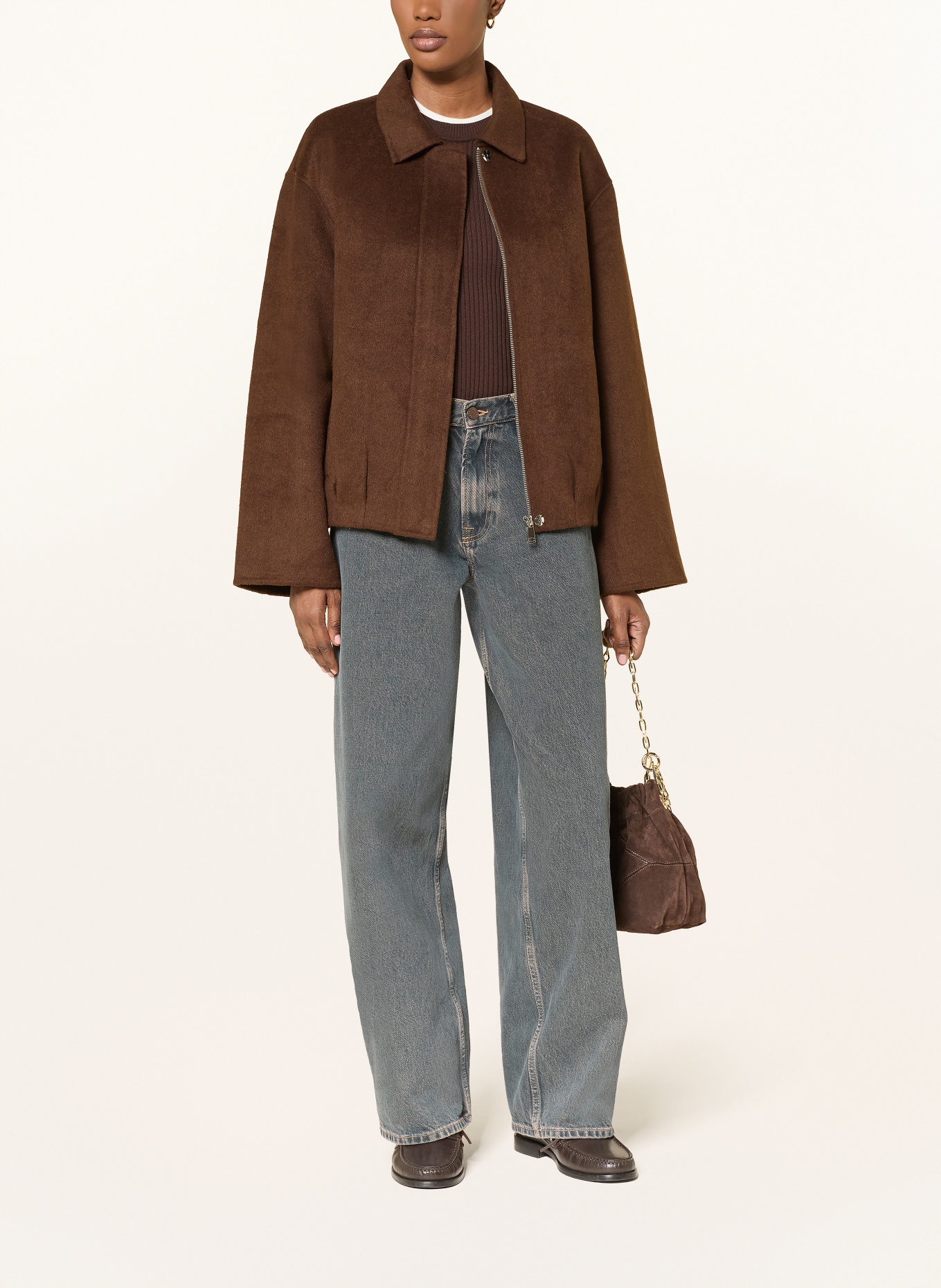 MRS & HUGS Jacke: BRAUN