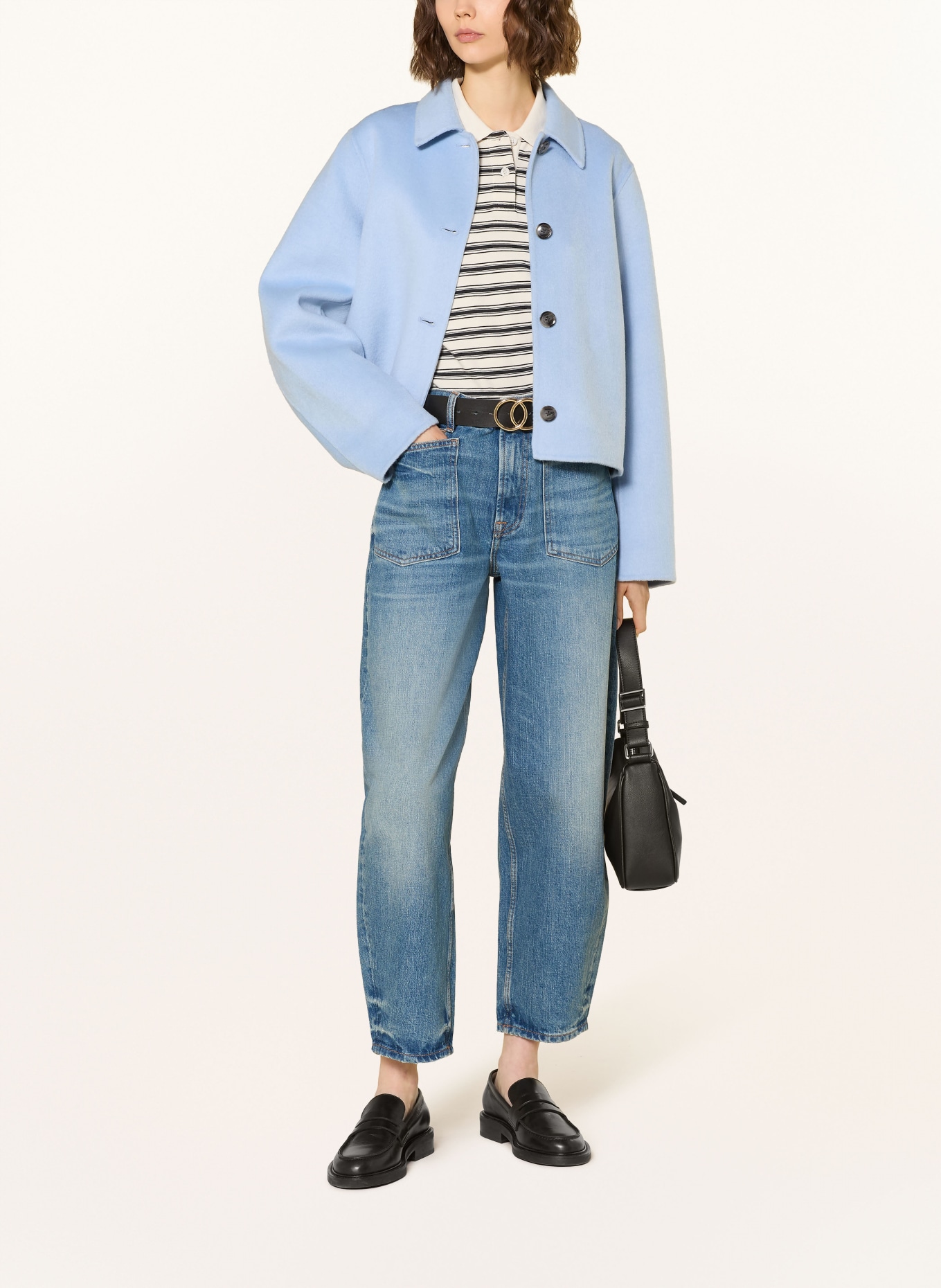 SAMSØE  SAMSØE Barrel Jeans SAVEYRA: CLR002673 Oceanic blue