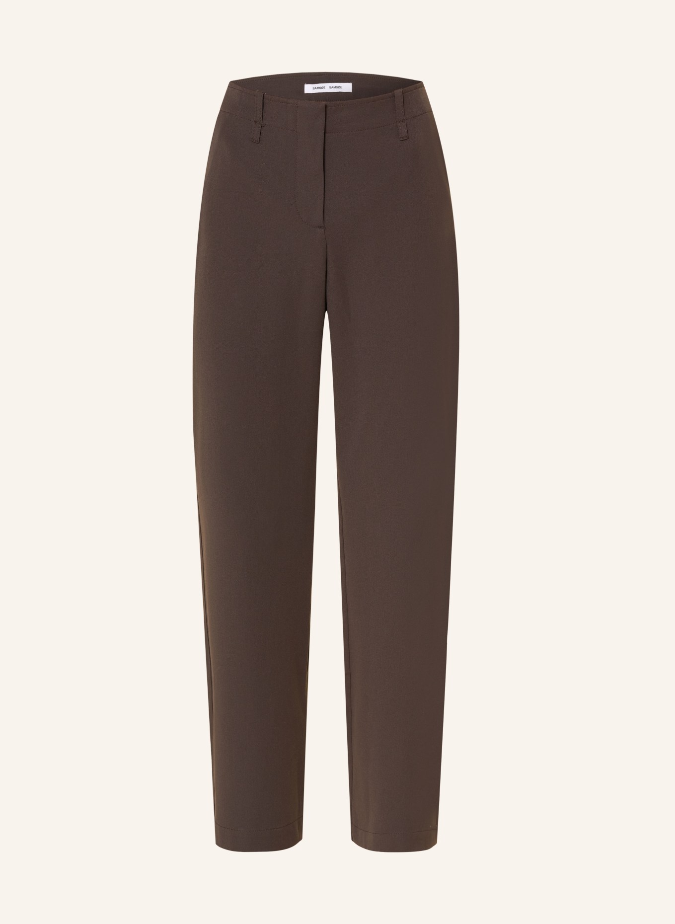 SAMSØE SAMSØE Broek SAHEAVEN: MARRON FONCÉ