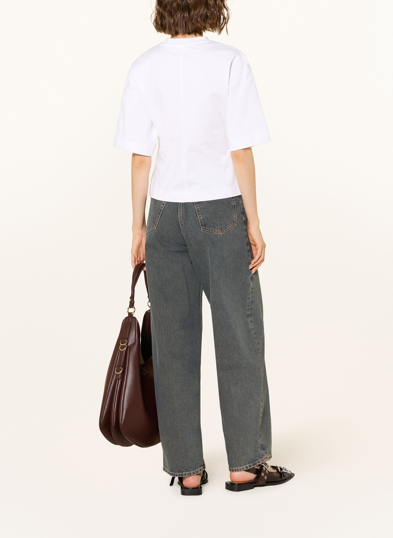 SAMSØE  SAMSØE T-Shirt SADISAS: WEISS