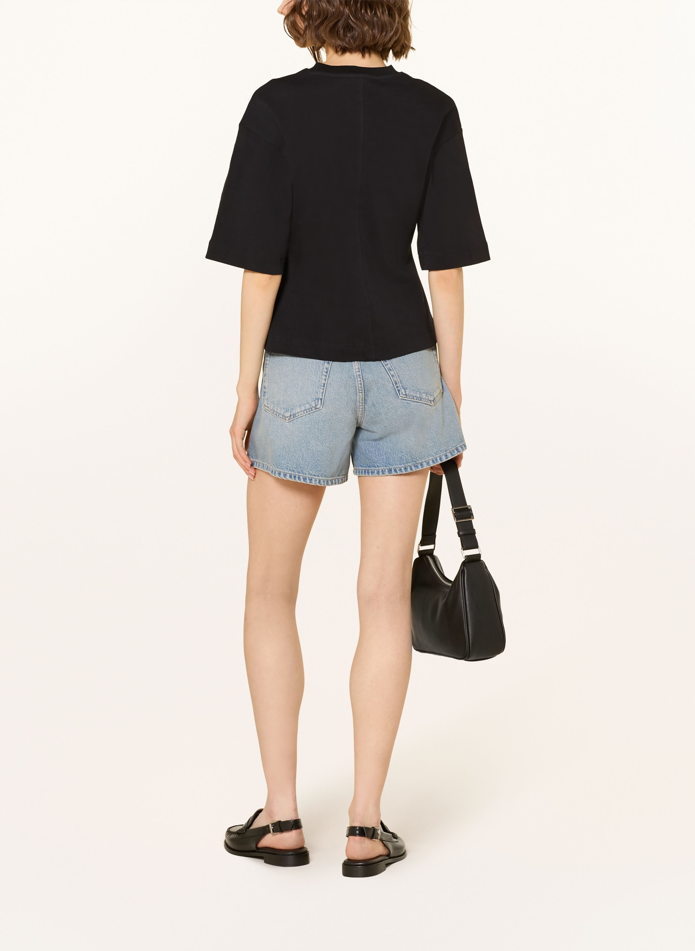 SAMSØE  SAMSØE T-Shirt SADISAS: SCHWARZ