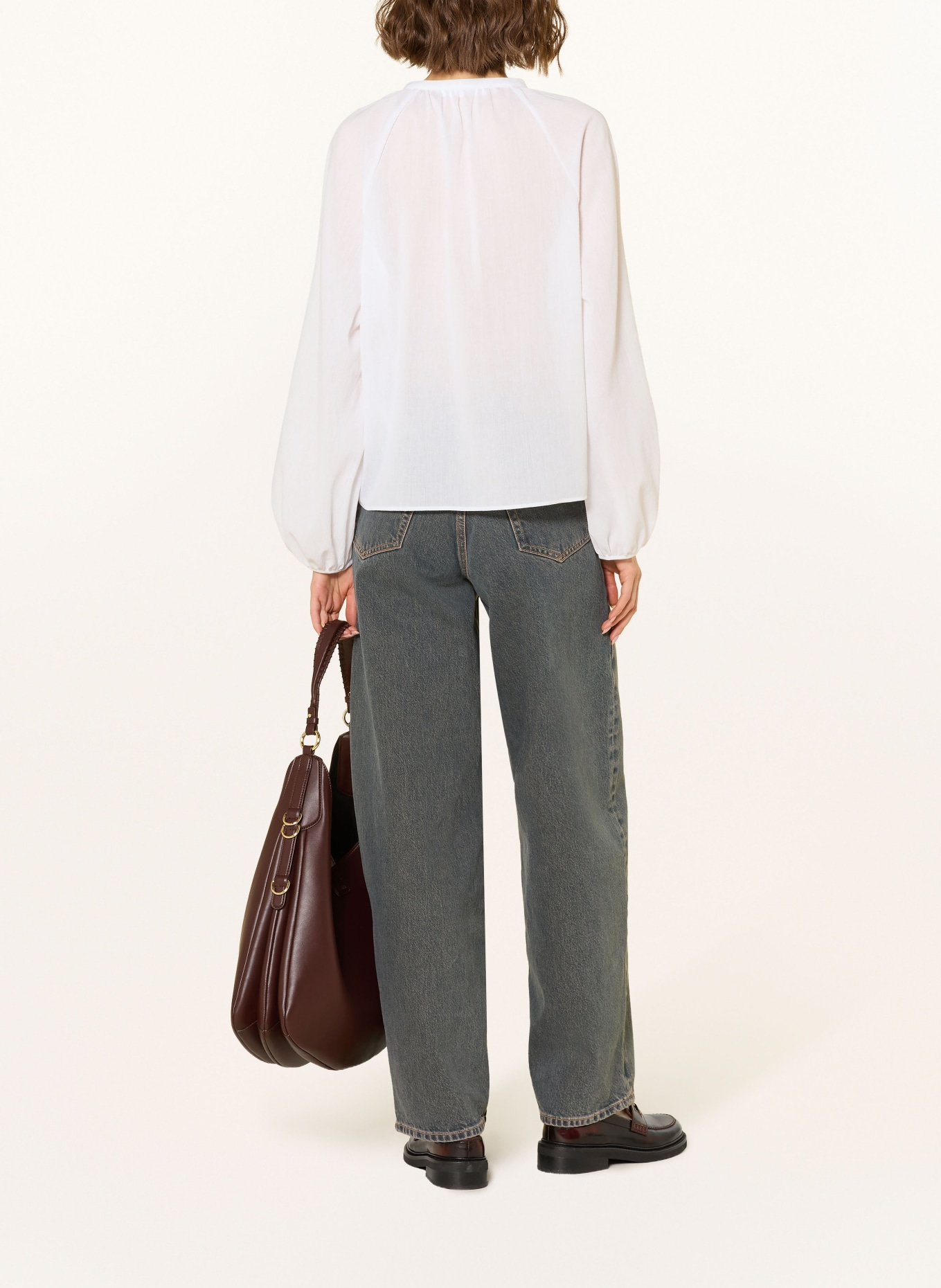 SAMSØE  SAMSØE SAHENNY blouse shirt: WHITE