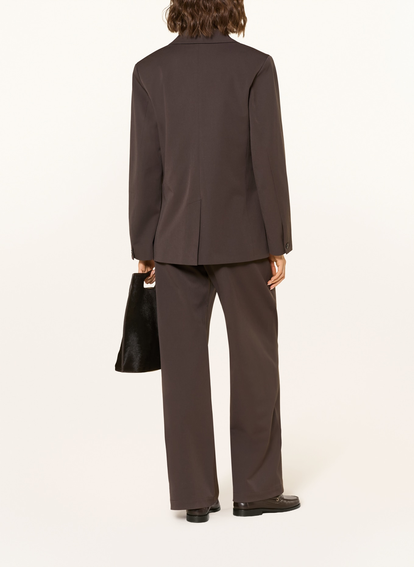 SAMSØE SAMSØE Blazer SAHEAVEN: MARRON FONCÉ
