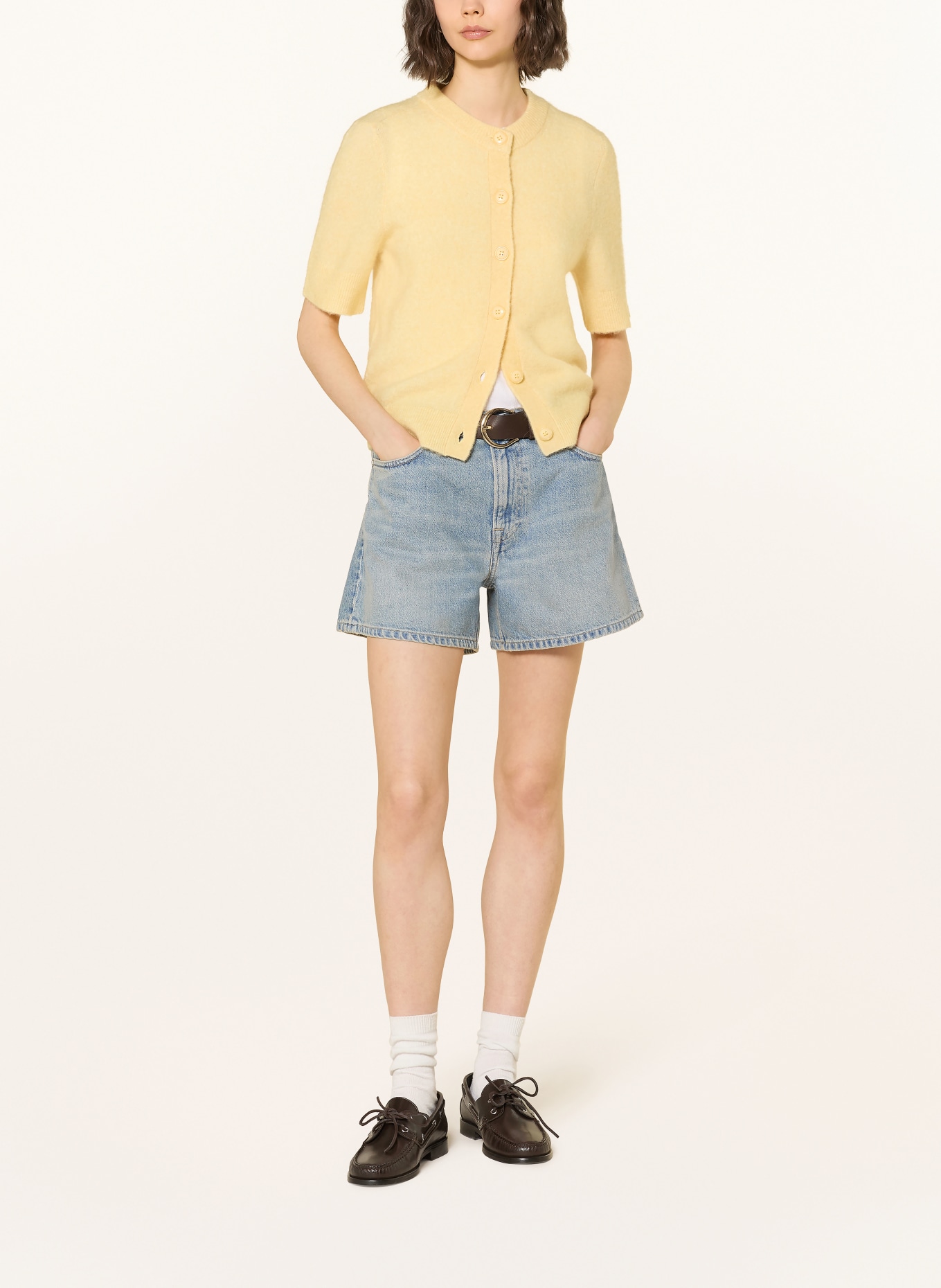 SAMSØE  SAMSØE Jeansshorts SAMAGGIE: HELLBLAU