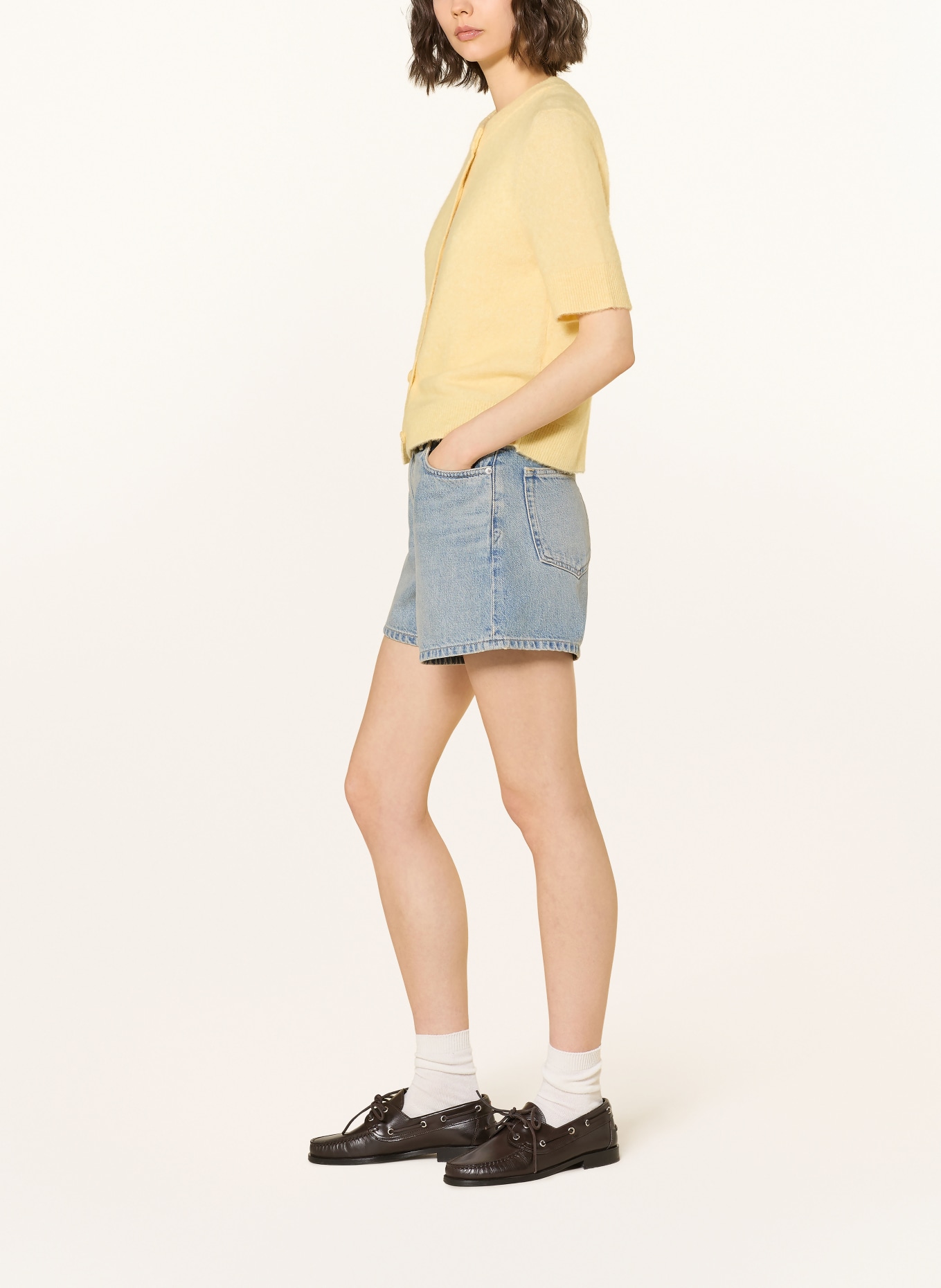 SAMSØE  SAMSØE Jeansshorts SAMAGGIE: HELLBLAU