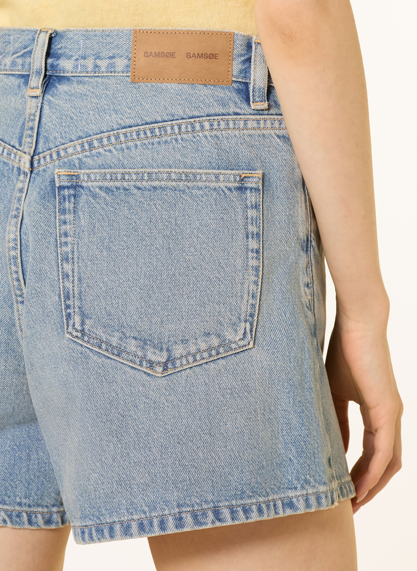 SAMSØE  SAMSØE Jeansshorts SAMAGGIE: HELLBLAU