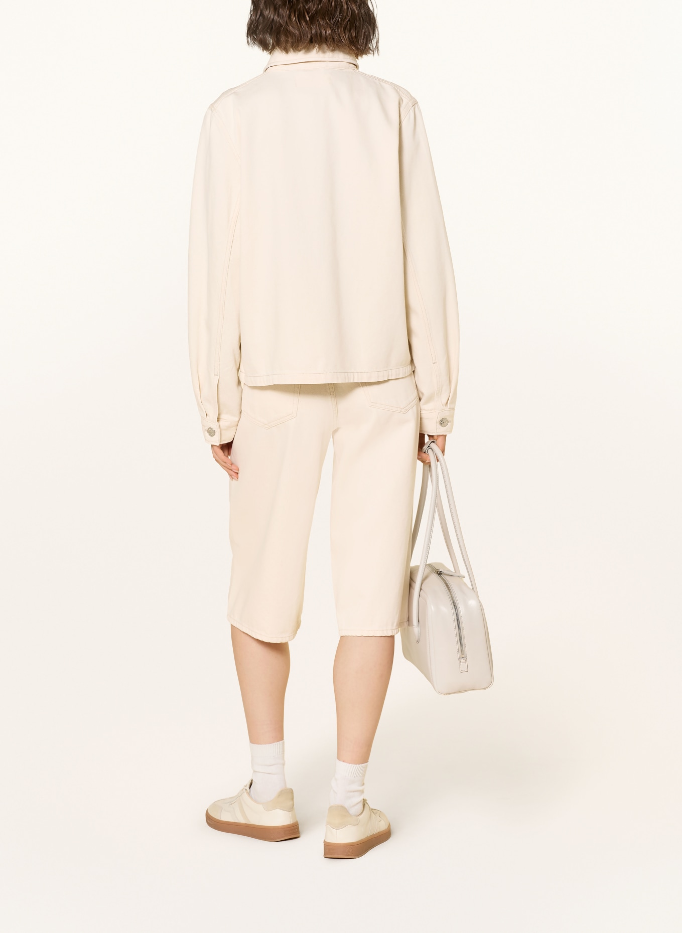 SAMSØE  SAMSØE SAVEYRA denim jacket: CLR002677 Soft natural