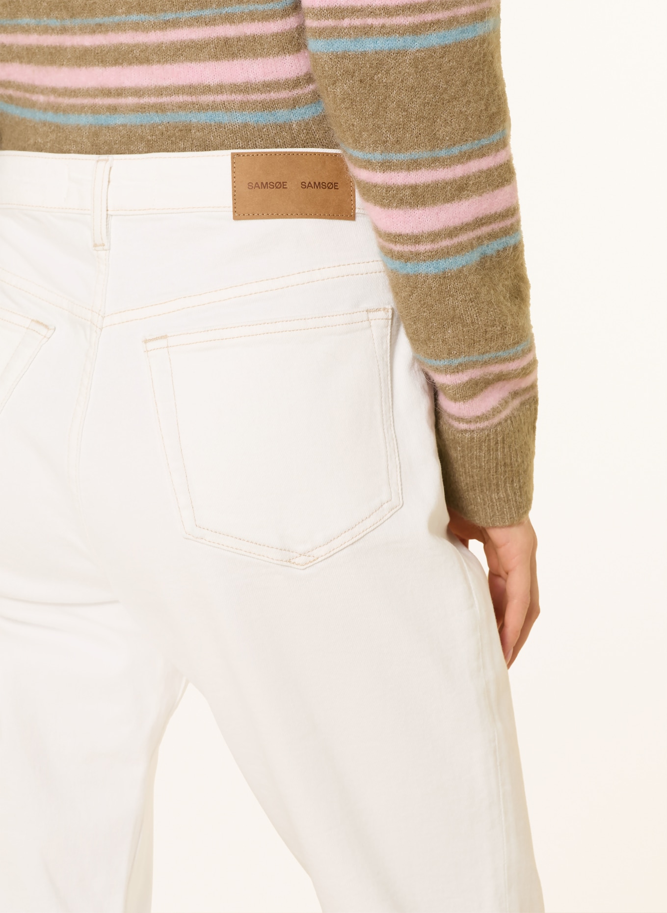 SAMSØE  SAMSØE Flared Jeans SALELLA: CLR002676 Natural comfort