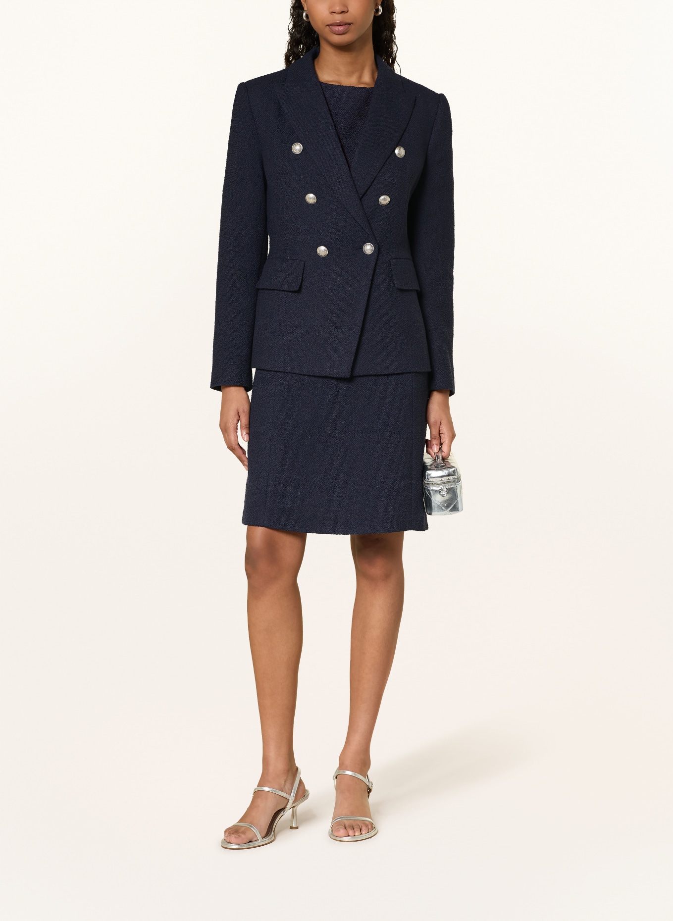 lilienfels Tvídové sako: TMAVĚ MODRÁ