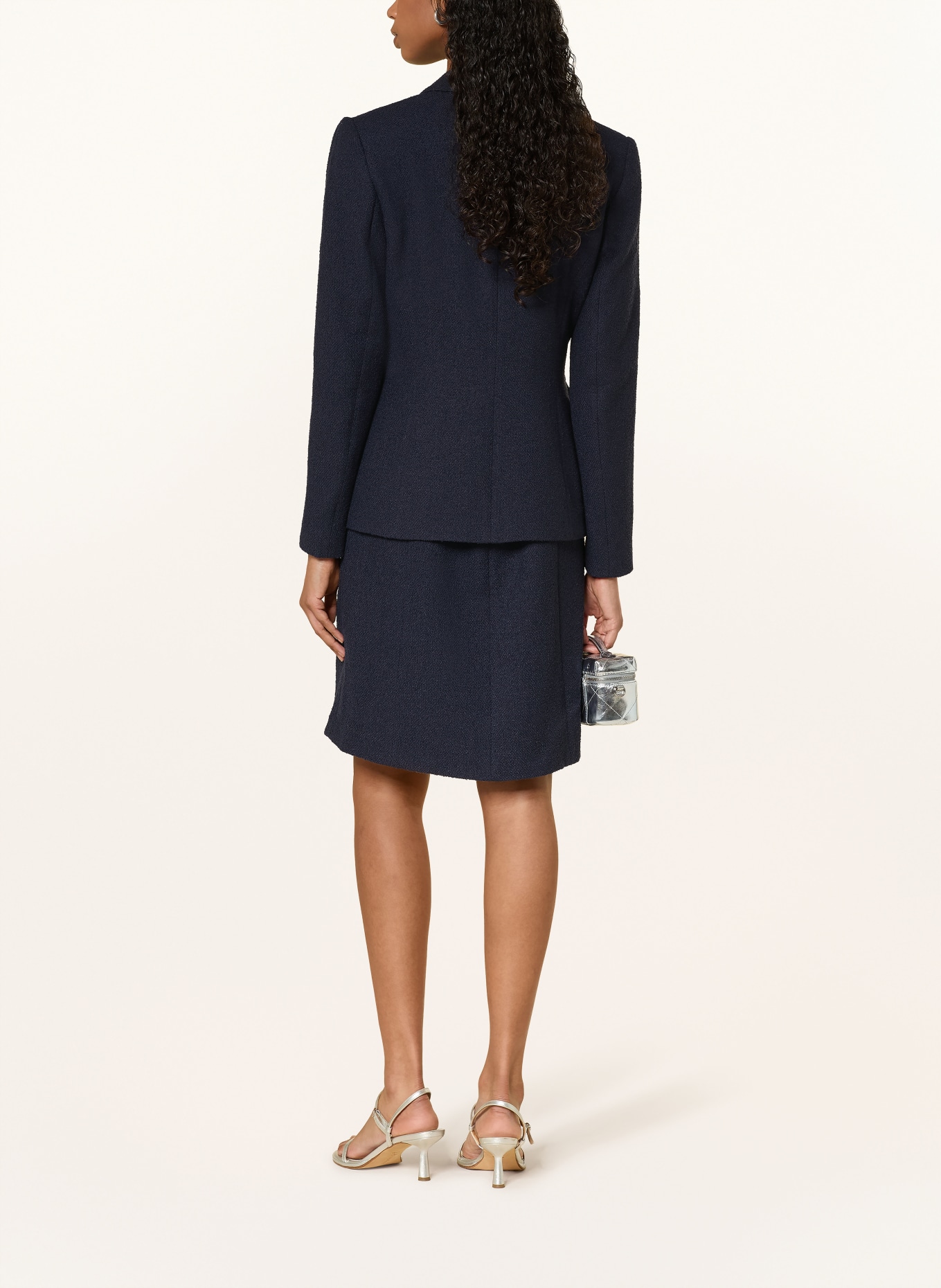 lilienfels Tvídové sako: TMAVĚ MODRÁ