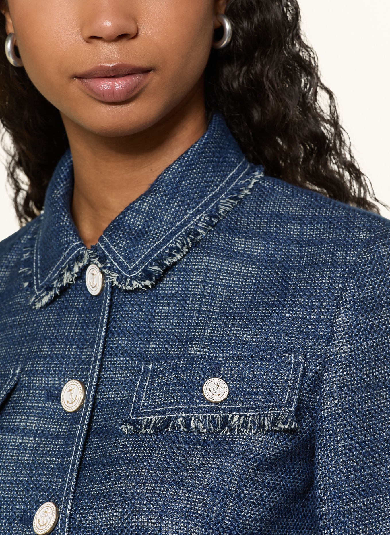 lilienfels kurtka: GRANATOWY / KREMOWY