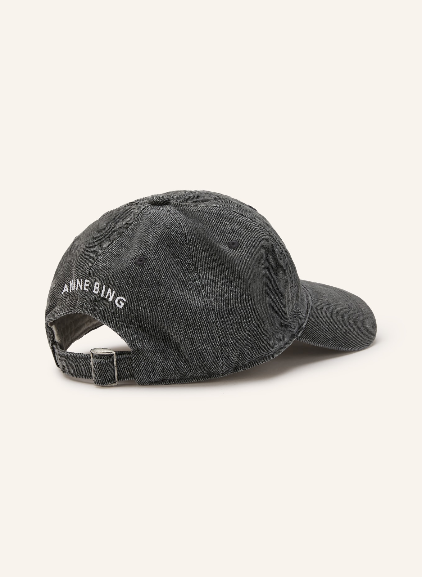 ANINE BING Jeans-Cap JEREMY: DUNKELGRAU