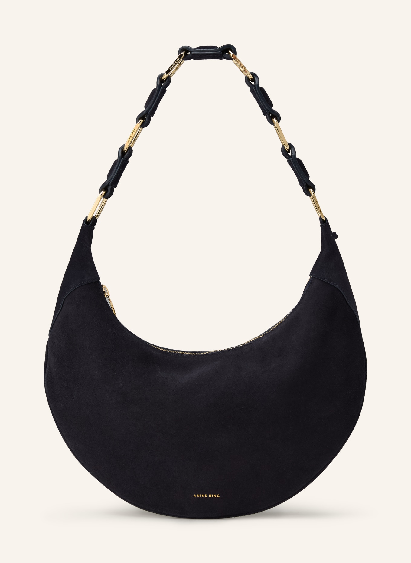 ANINE BING Taška přes rameno KATE: TMAVĚ MODRÁ