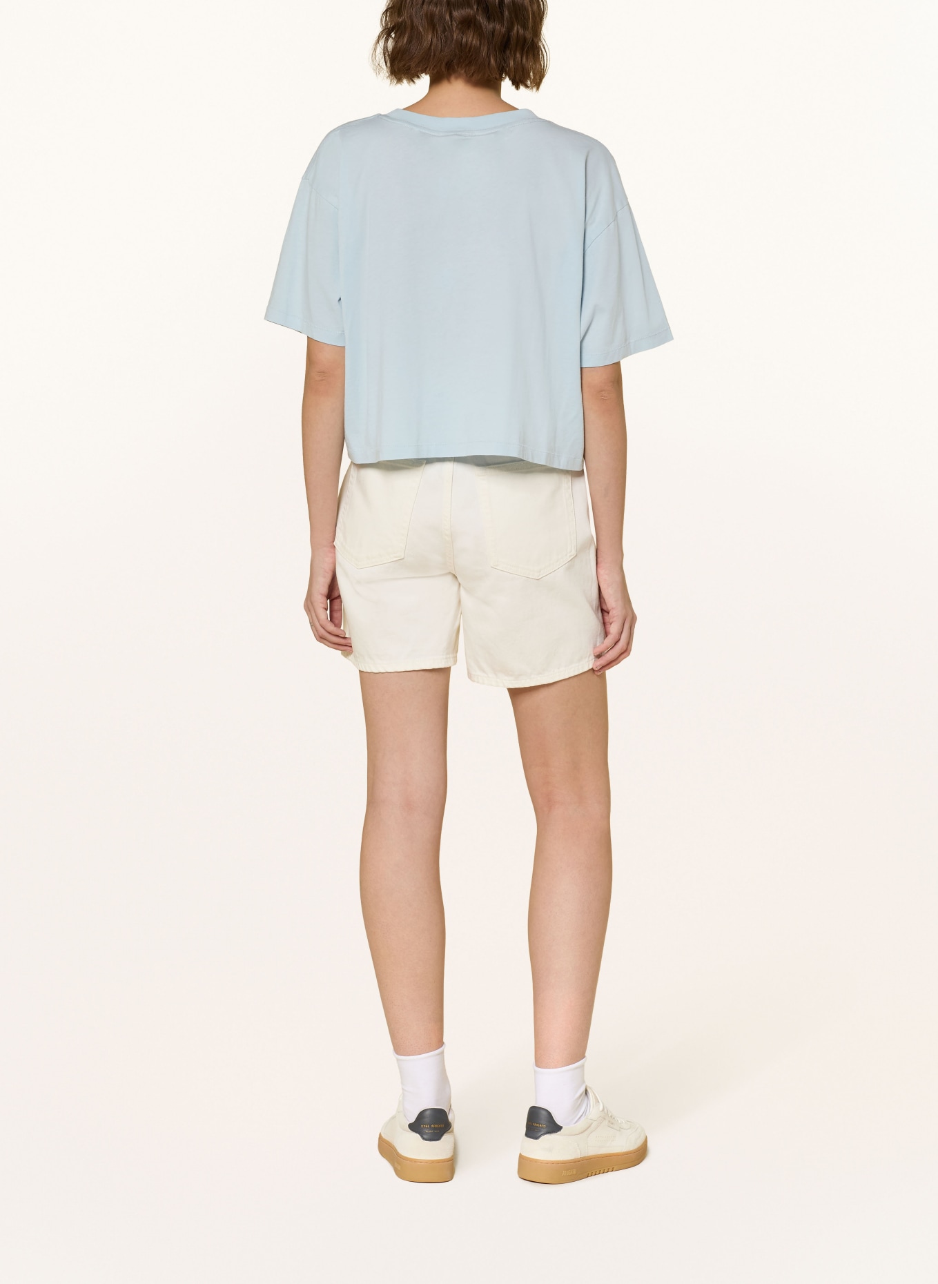 ANINE BING T-Shirt JOHNNY: HELLBLAU