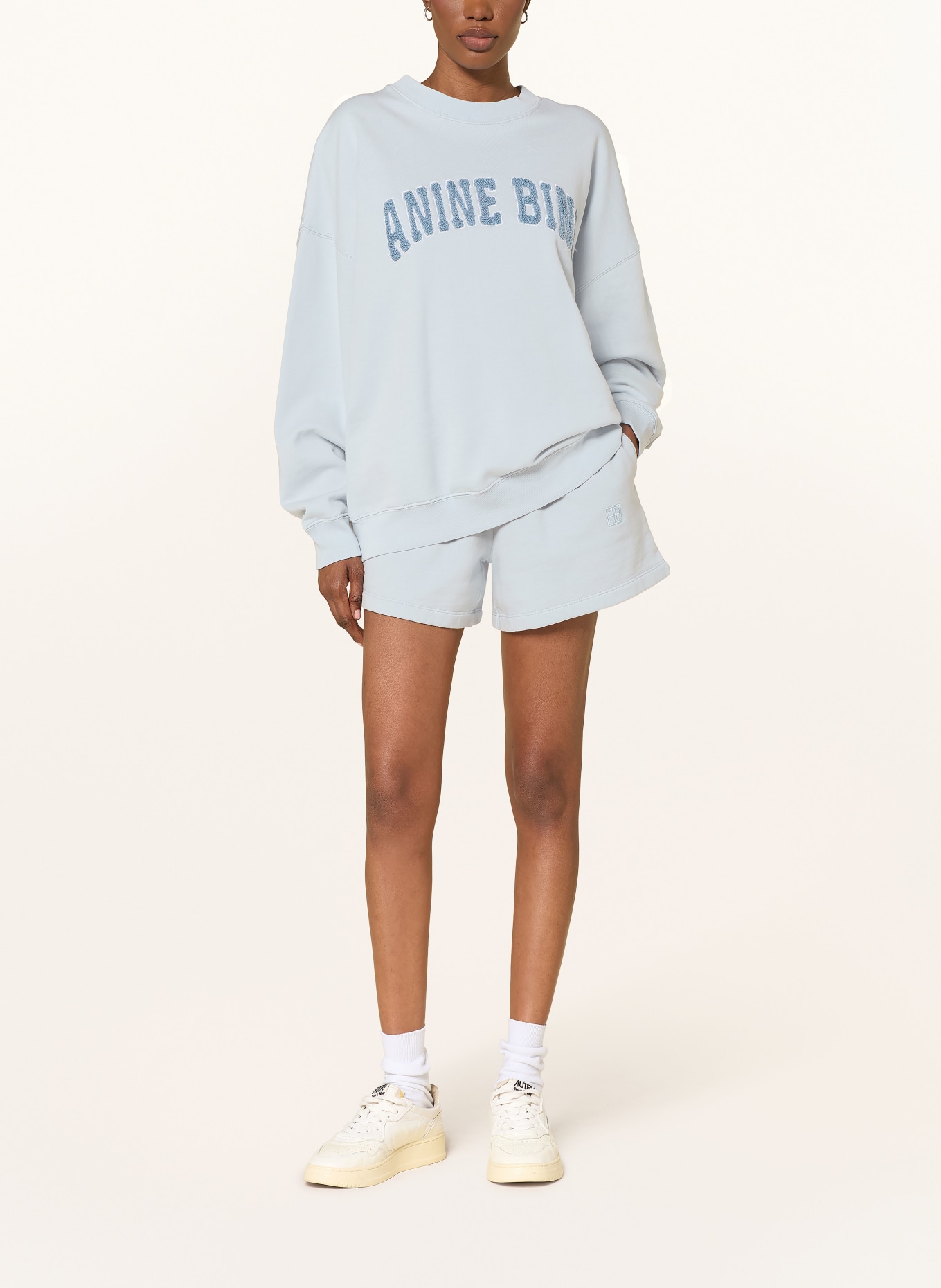 ANINE BING Sweatshorts KAM: HELLBLAU