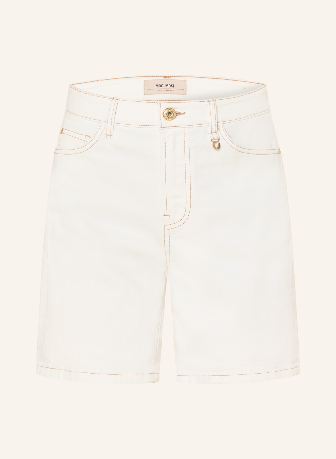 MOS MOSH Short en jean MMBATI: 180 ECRU