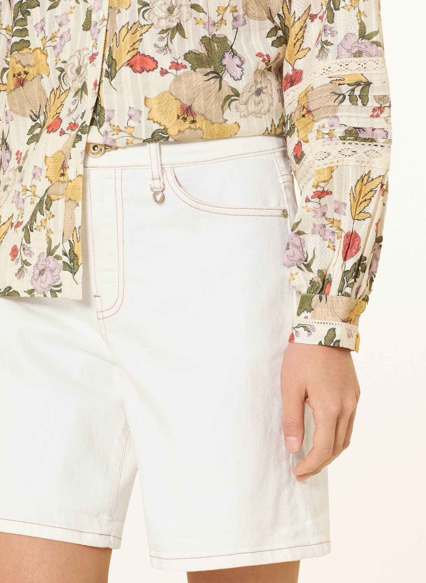 MOS MOSH Short en jean MMBATI: 180 ECRU