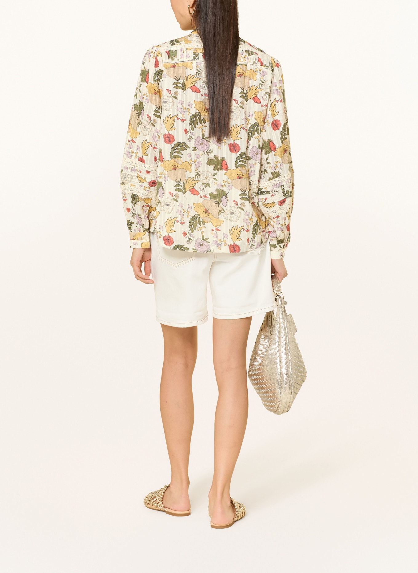 MOS MOSH Bluzka MMBELL: KREMOWY / CZERWONY / ZIELONY