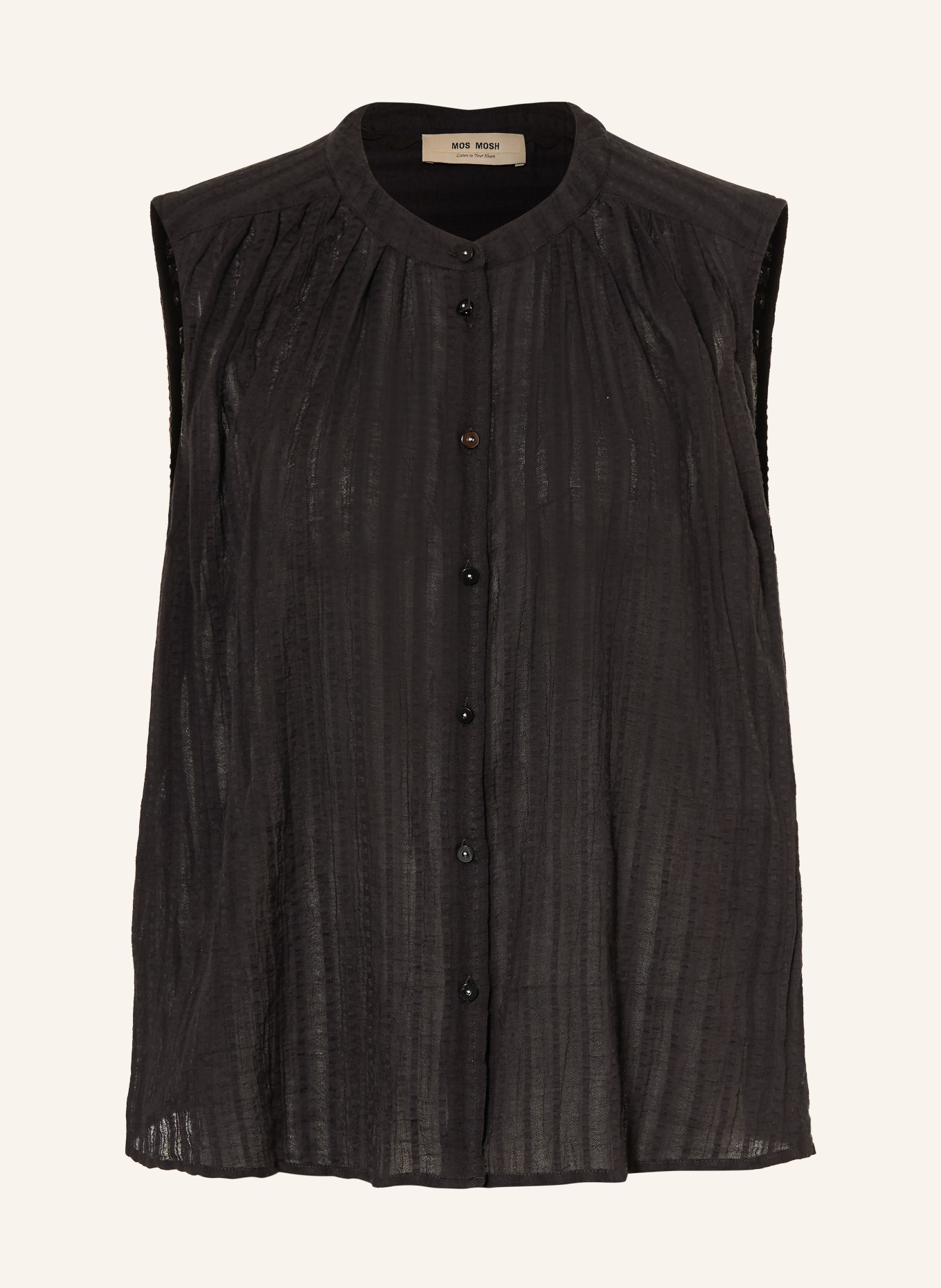 MOS MOSH Blouse MMAMELIA: ZWART