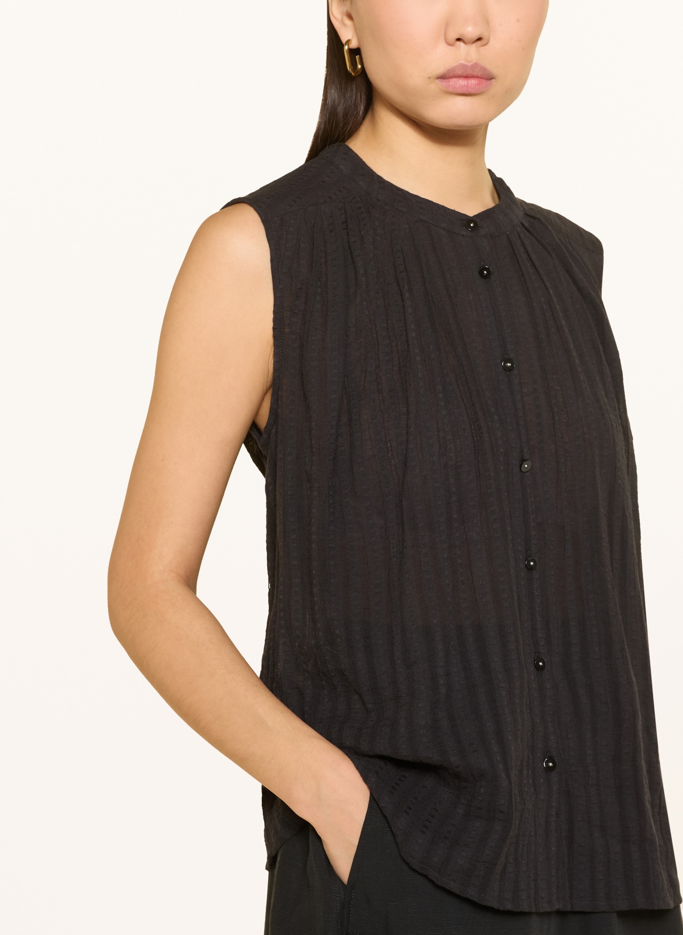 MOS MOSH Blouse MMAMELIA: ZWART