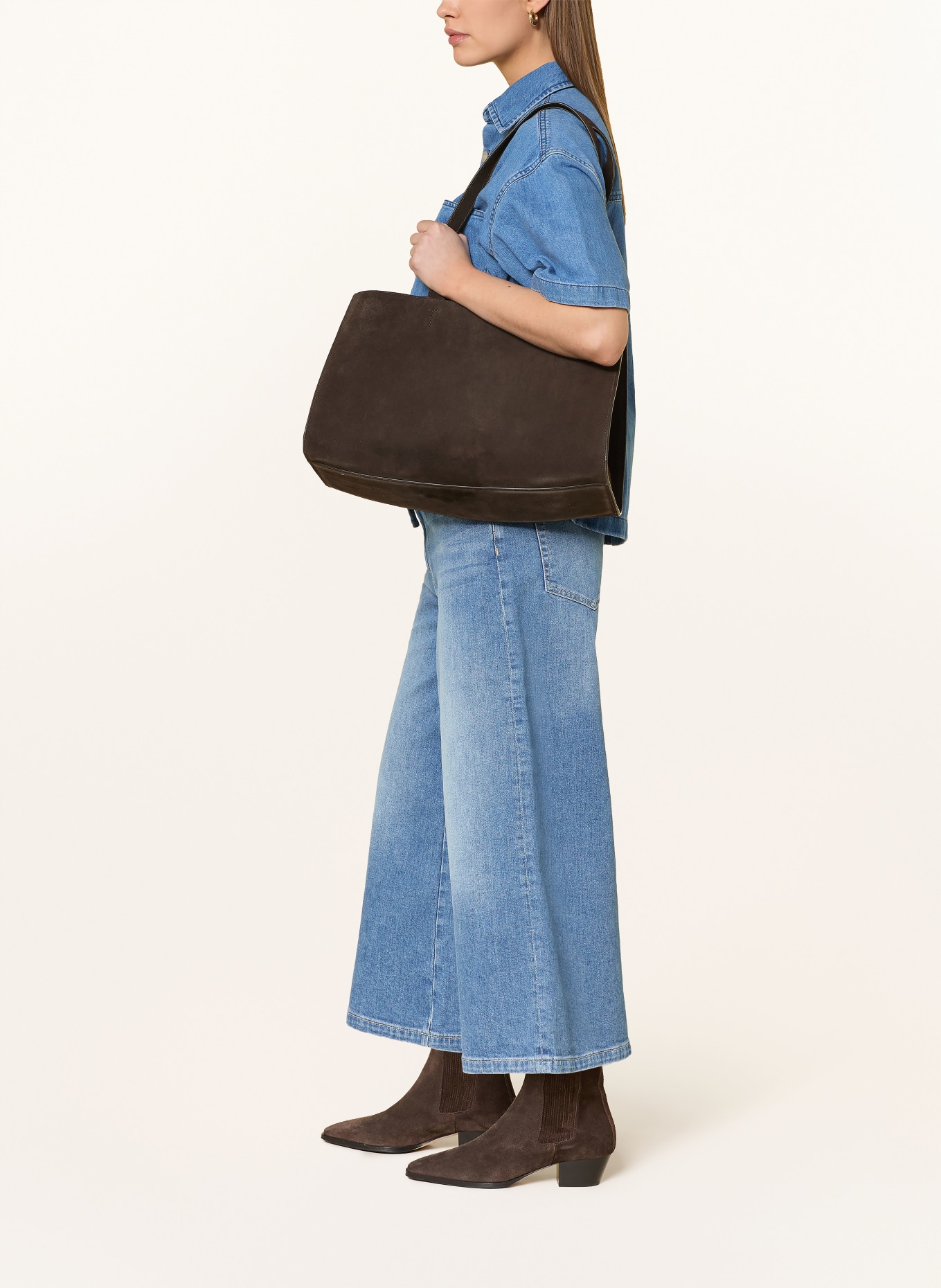 MOS MOSH Jeans culottes MMCULOTTE ZACK: 401 BLUE