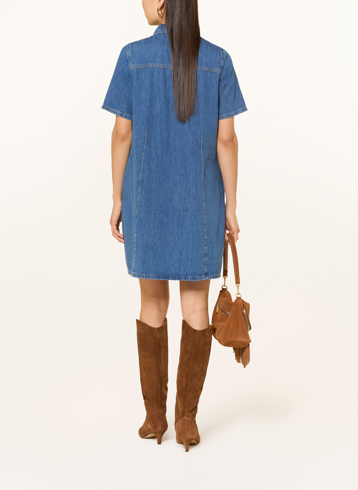 MOS MOSH Jeanskleid MMBIBA: BLAU