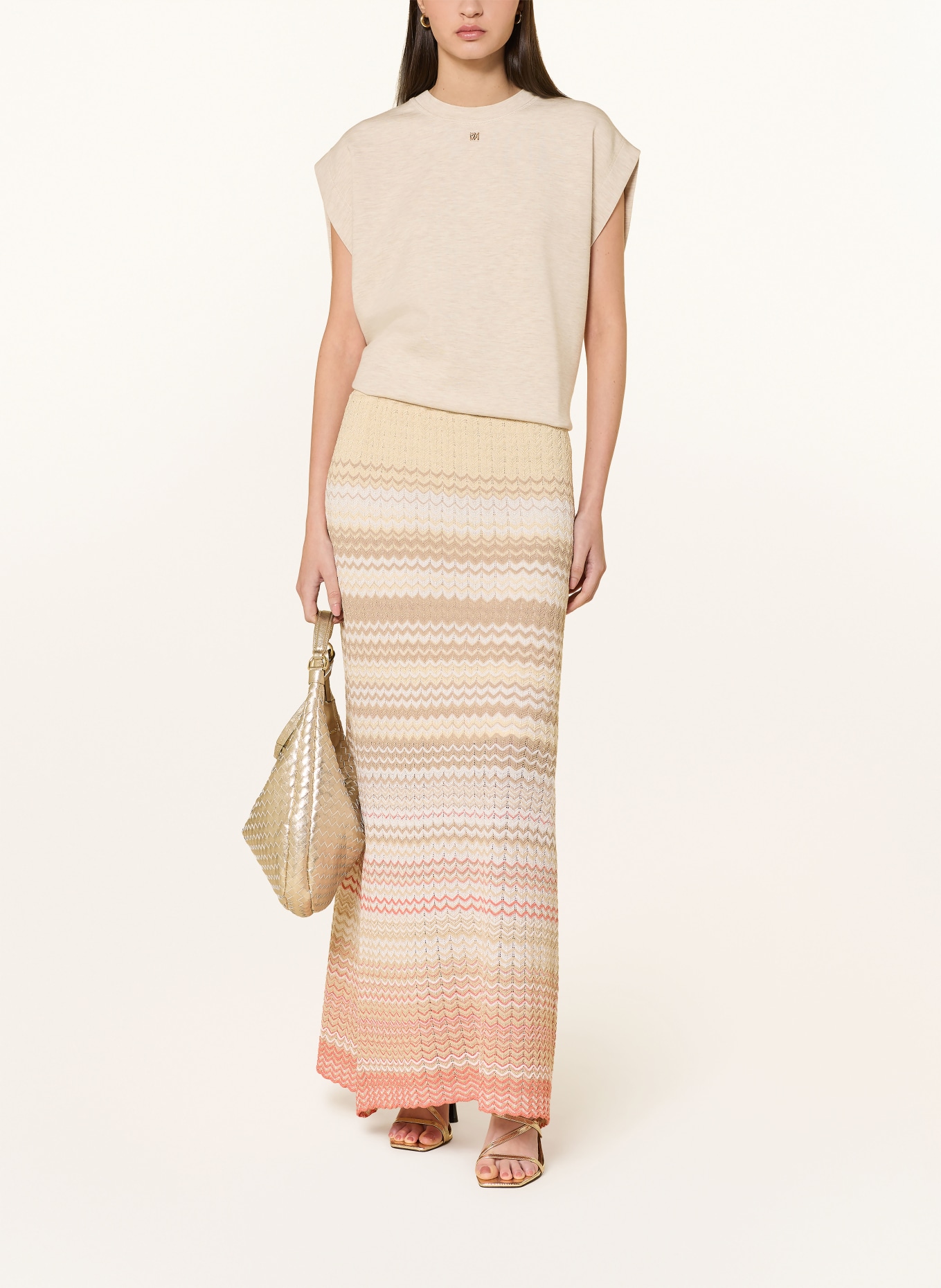 MOS MOSH Sweat top MMNAMARA: BEIGE