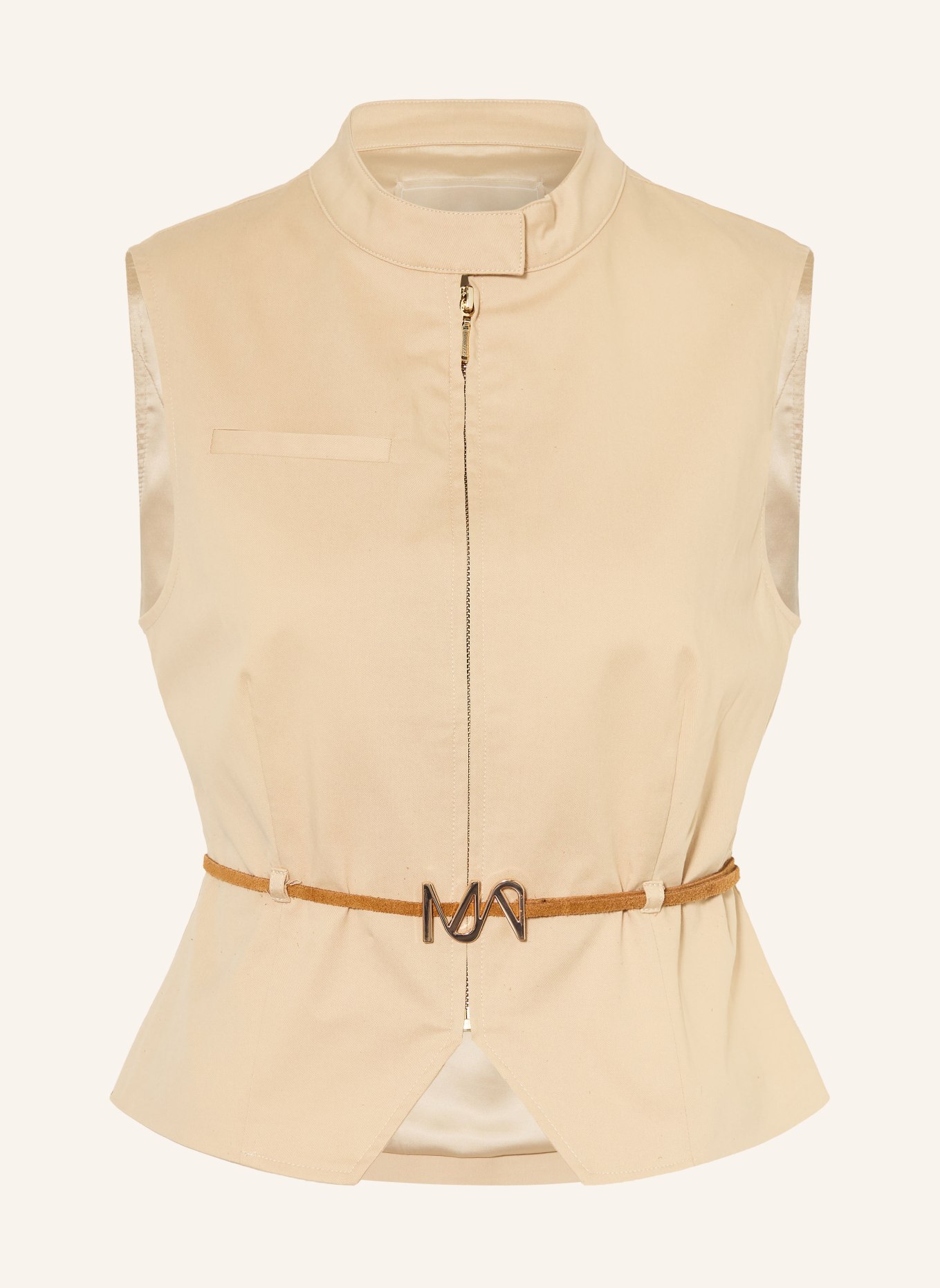 MOS MOSH Blazerweste MMMAI: HELLBRAUN