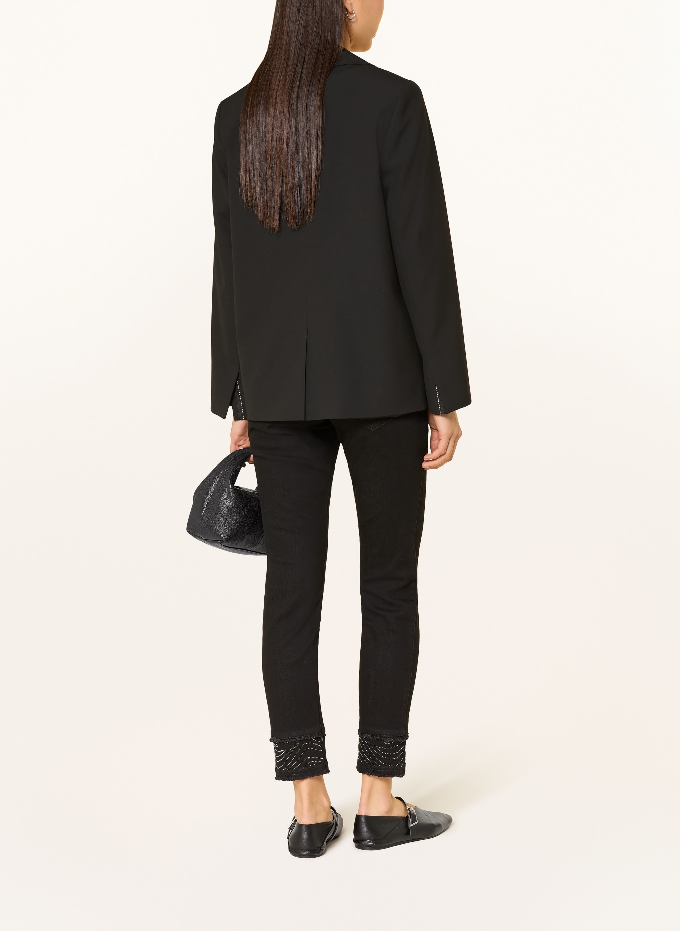 SPORTALM Jeans mit Schmucksteinen: 5190 Black Denim (52)